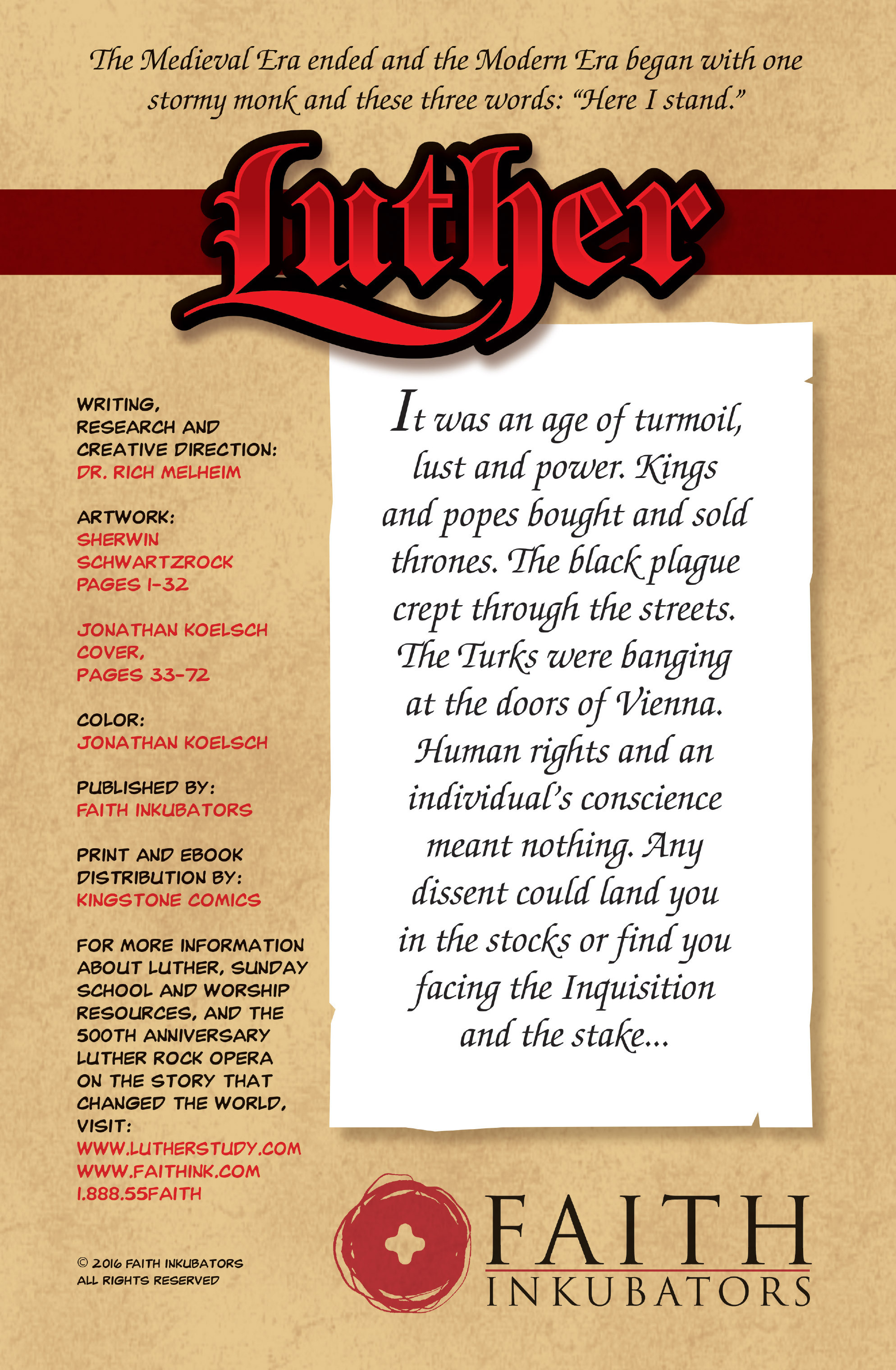 Read online Luther comic -  Issue # Full - 2