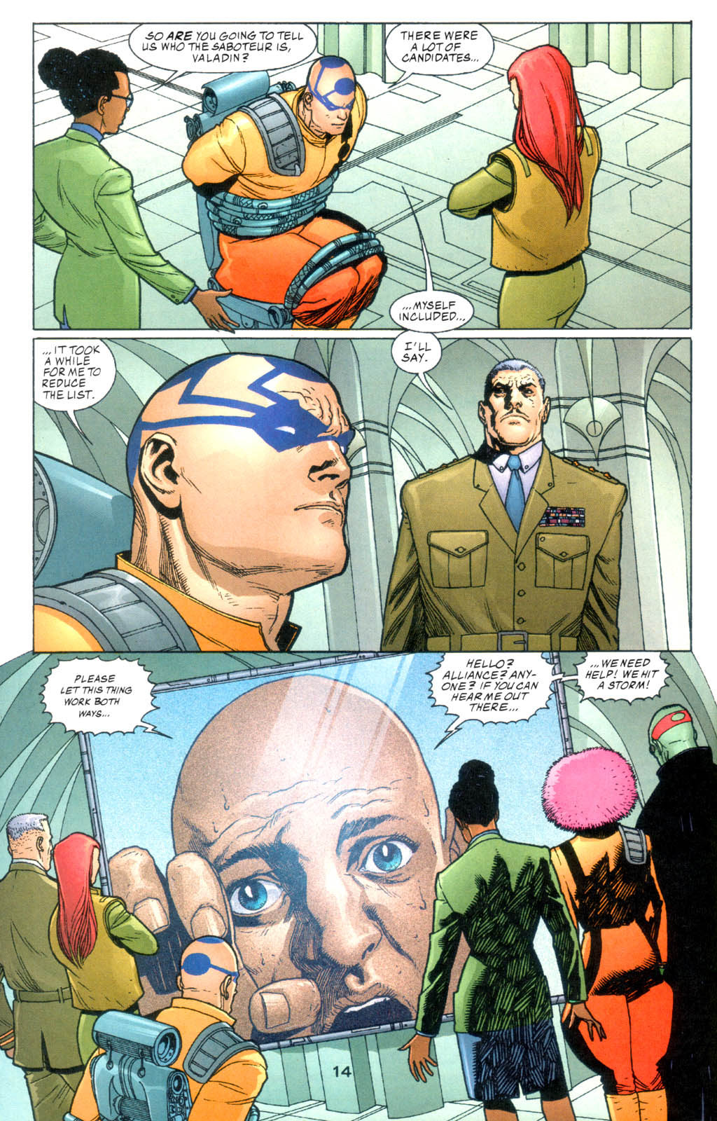 Read online Haven: The Broken City comic -  Issue #9 - 15