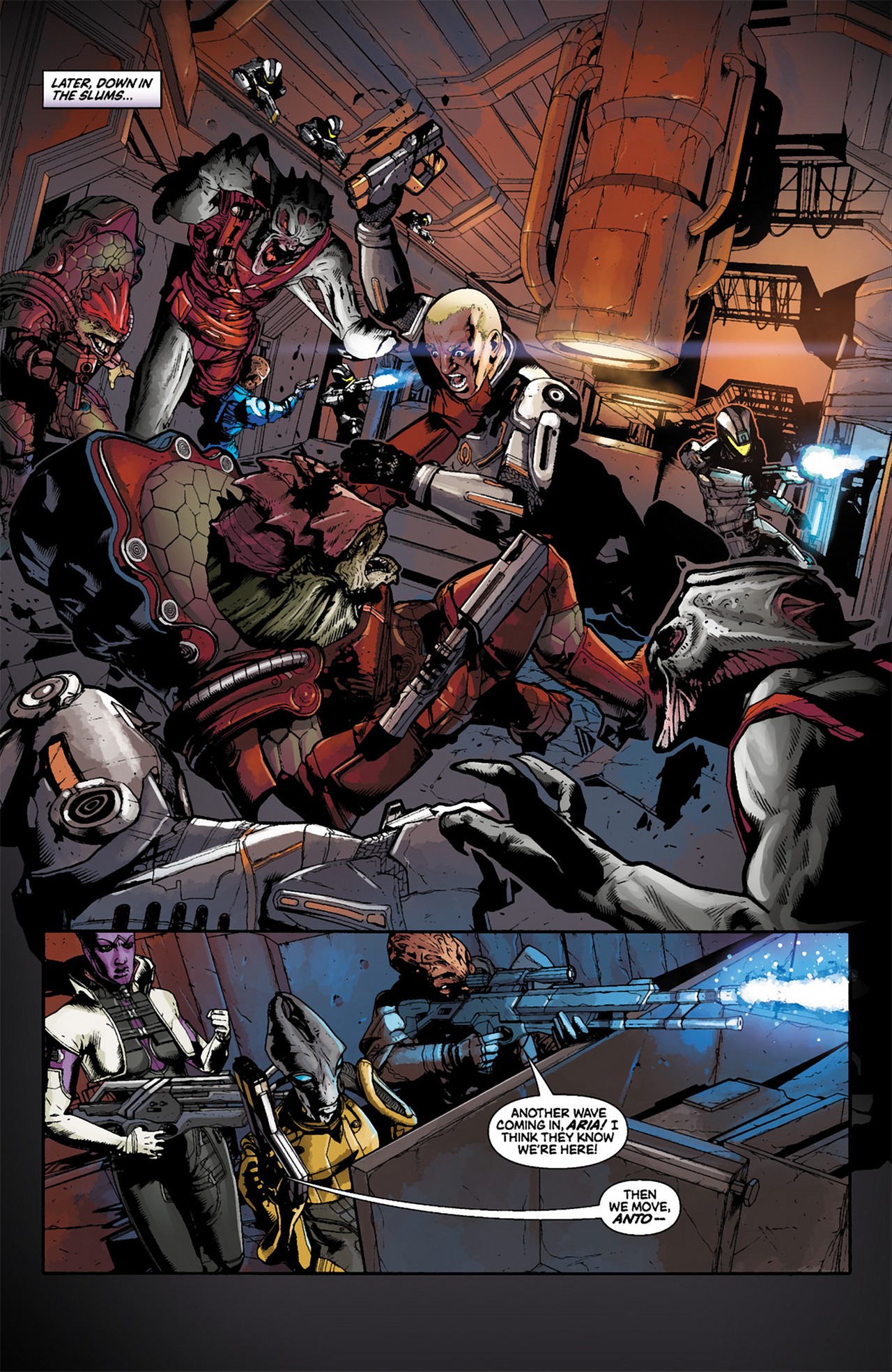 Read online Mass Effect: Invasion comic -  Issue #4 - 9