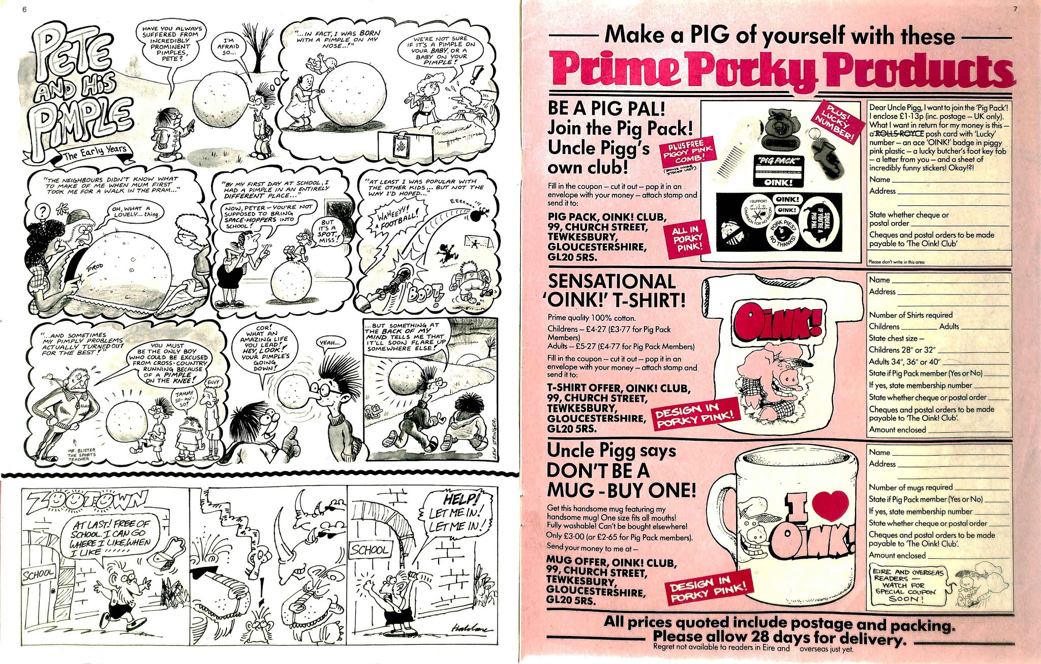 Read online Oink! comic -  Issue #33 - 4