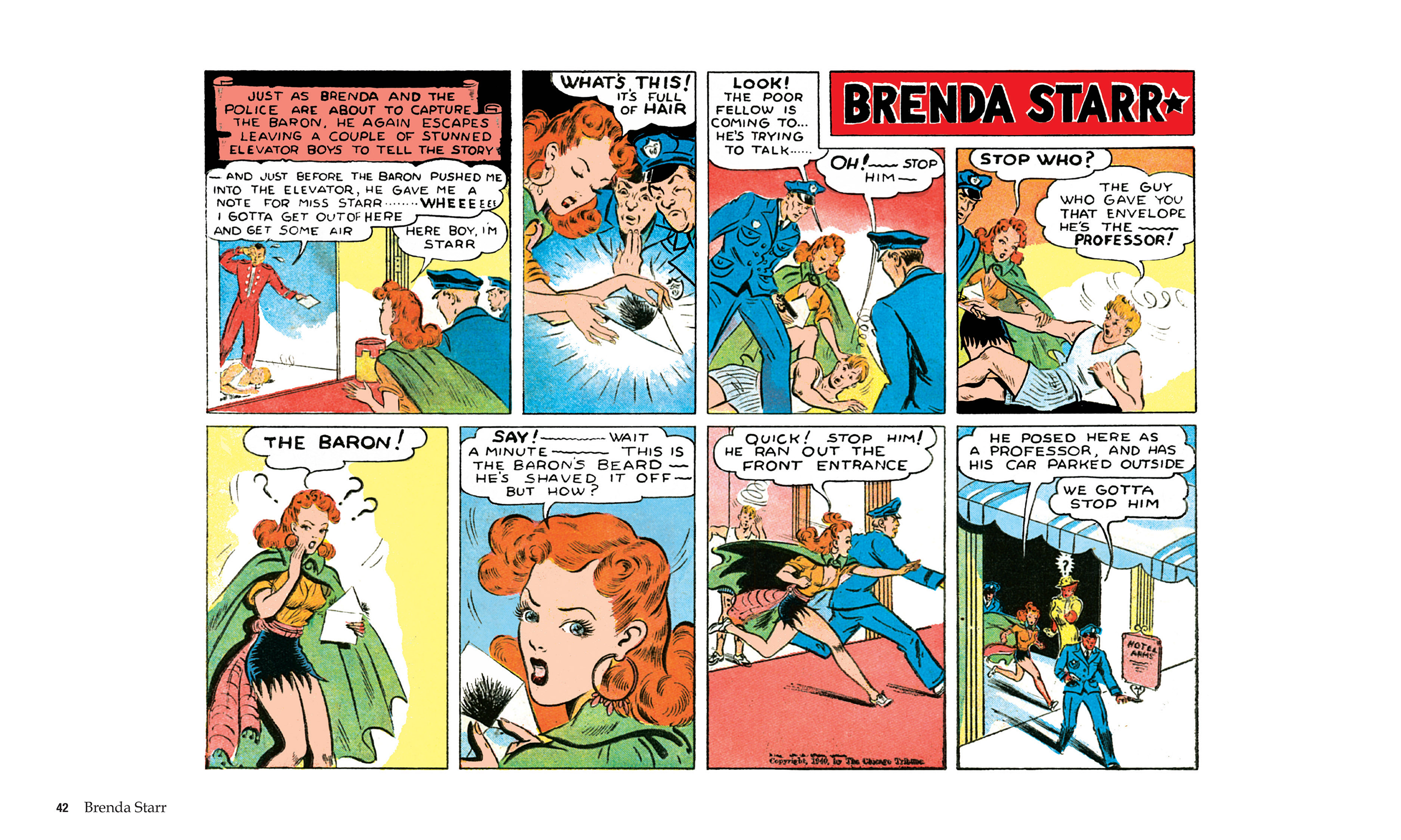 Read online Brenda Starr, Reporter: The Collected Dailies and Sundays comic -  Issue # TPB (Part 1) - 43