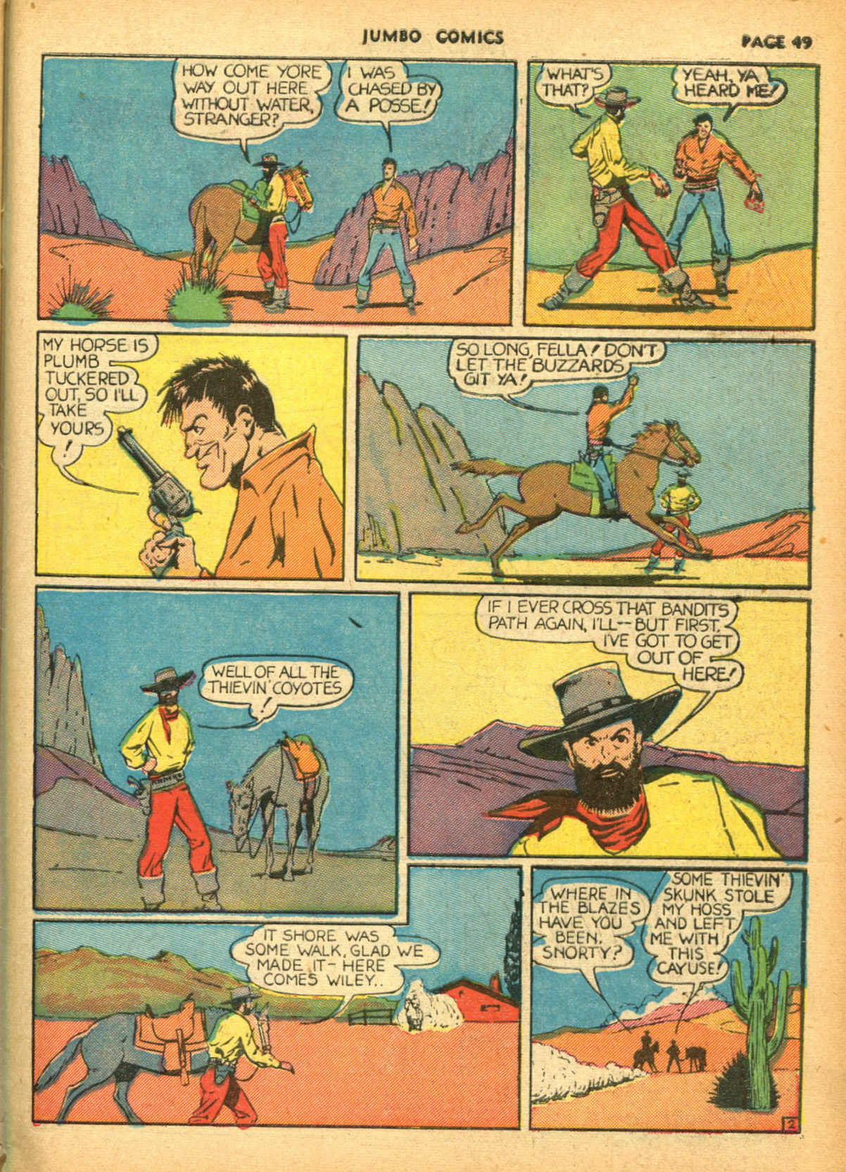 Read online Jumbo Comics comic -  Issue #15y - 51