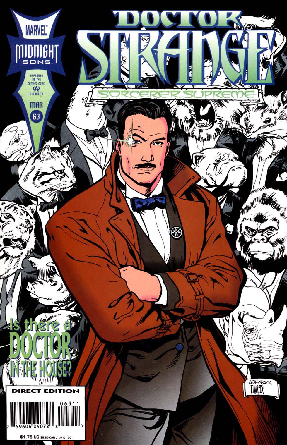 Read online Doctor Strange: Sorcerer Supreme comic -  Issue #63 - 1