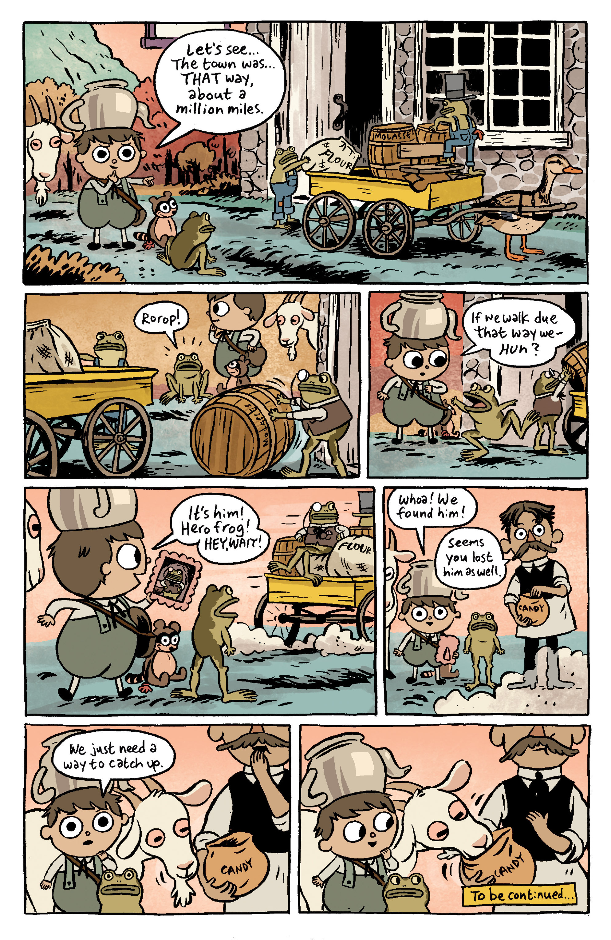 Read online Over the Garden Wall (2016) comic -  Issue #9 - 13