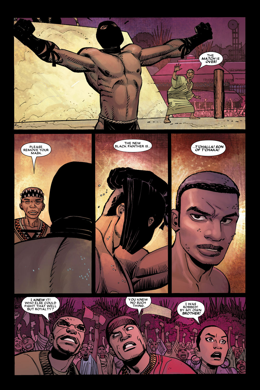 Read online Black Panther (2005) comic -  Issue #2 - 16