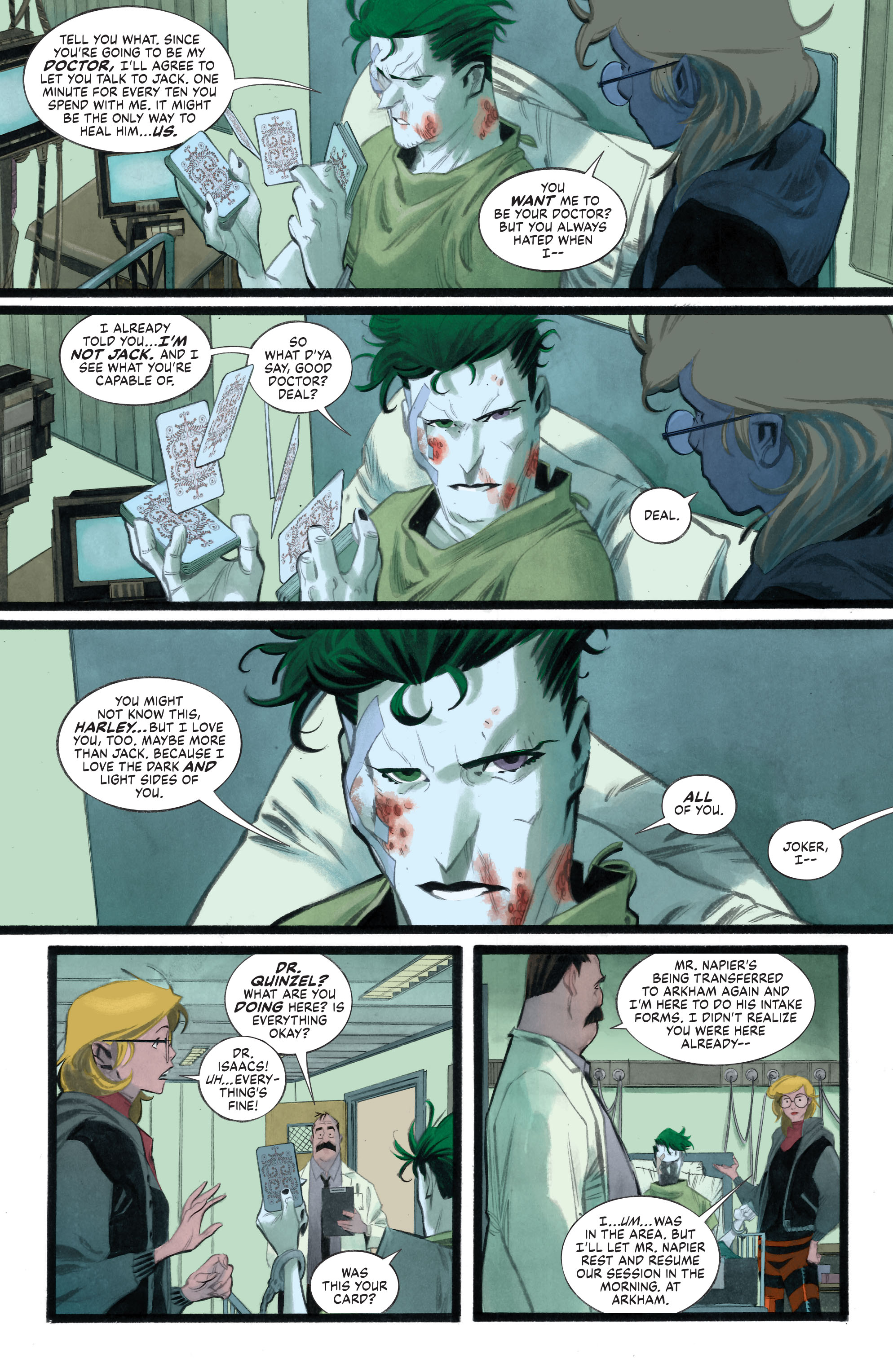 Read online Batman: White Knight Presents: Harley Quinn comic -  Issue #5 - 11