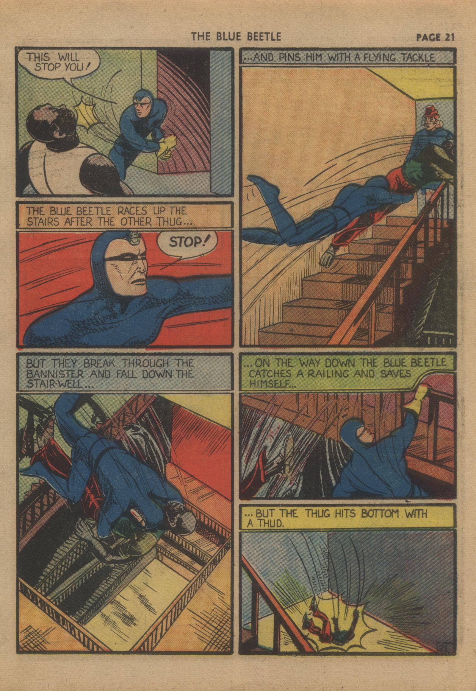 Read online The Blue Beetle comic -  Issue #3 - 23