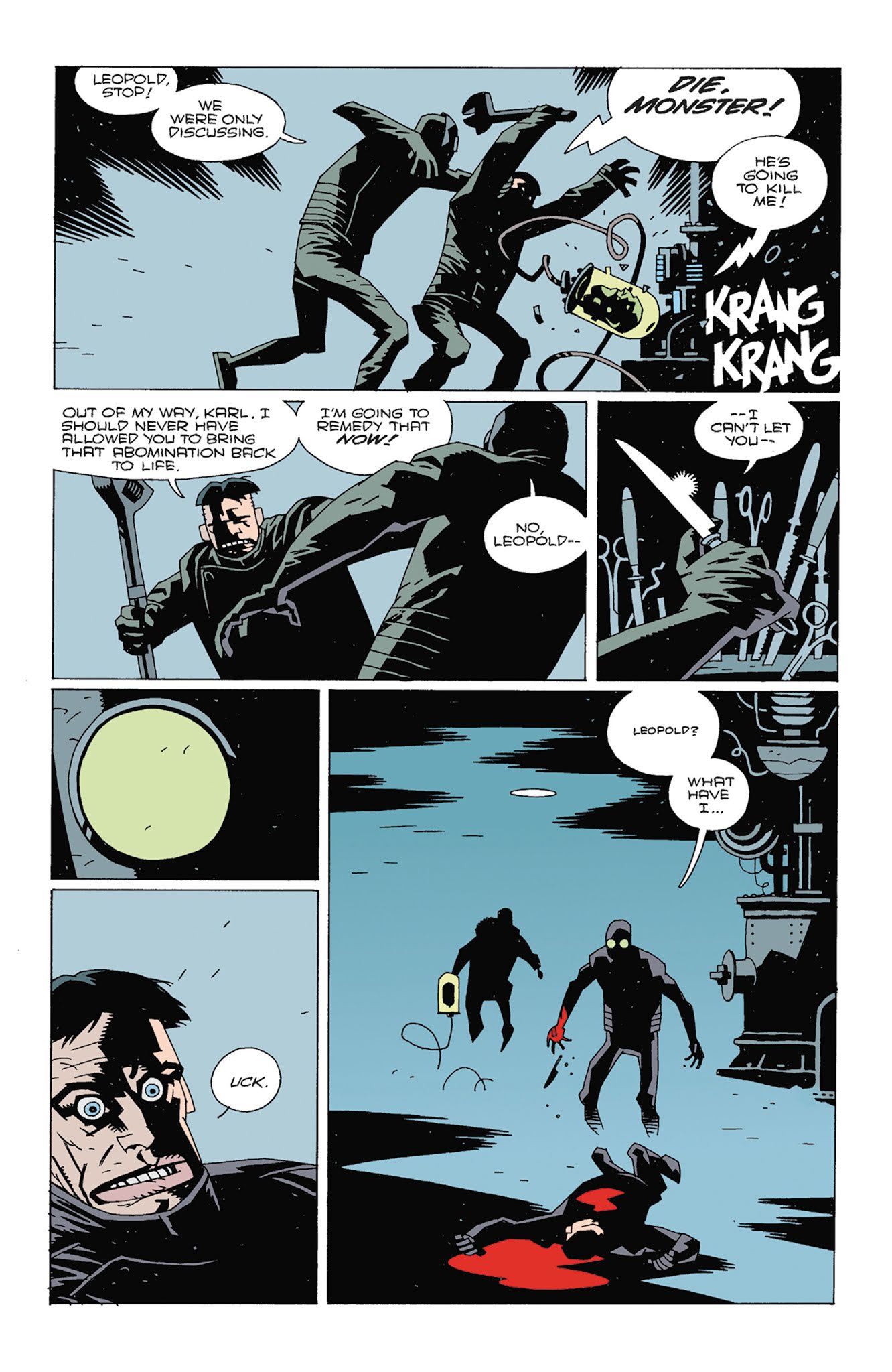 Read online Hellboy: Wake the Devil comic -  Issue # _TPB - 101