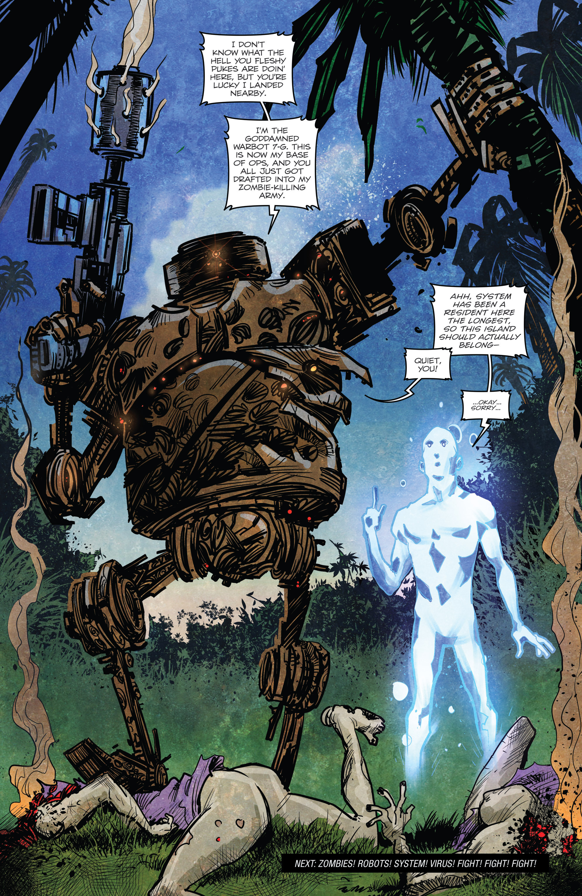 Read online Zombies vs Robots (2015) comic -  Issue #5 - 13