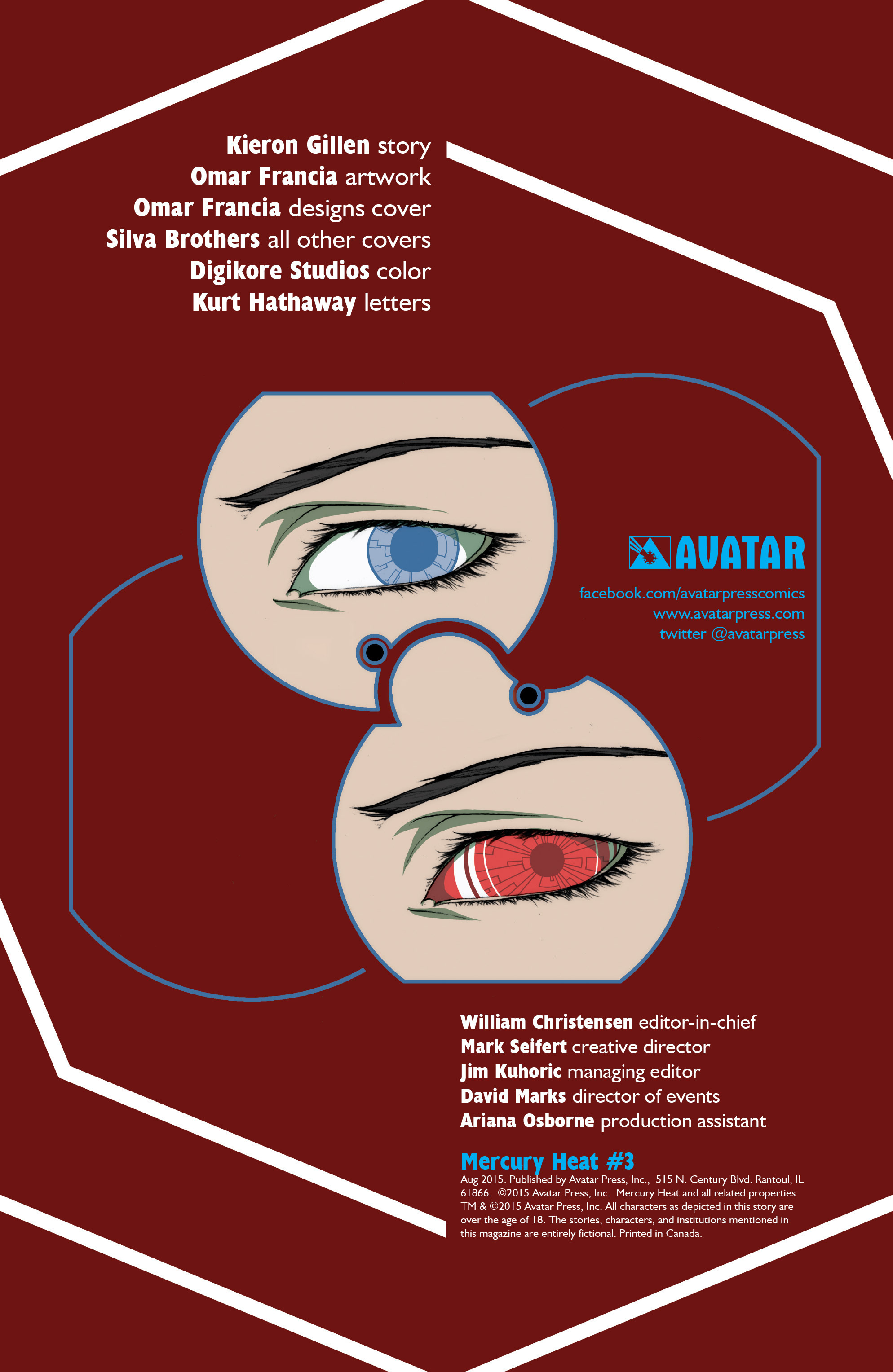 Read online Mercury Heat comic -  Issue #3 - 2