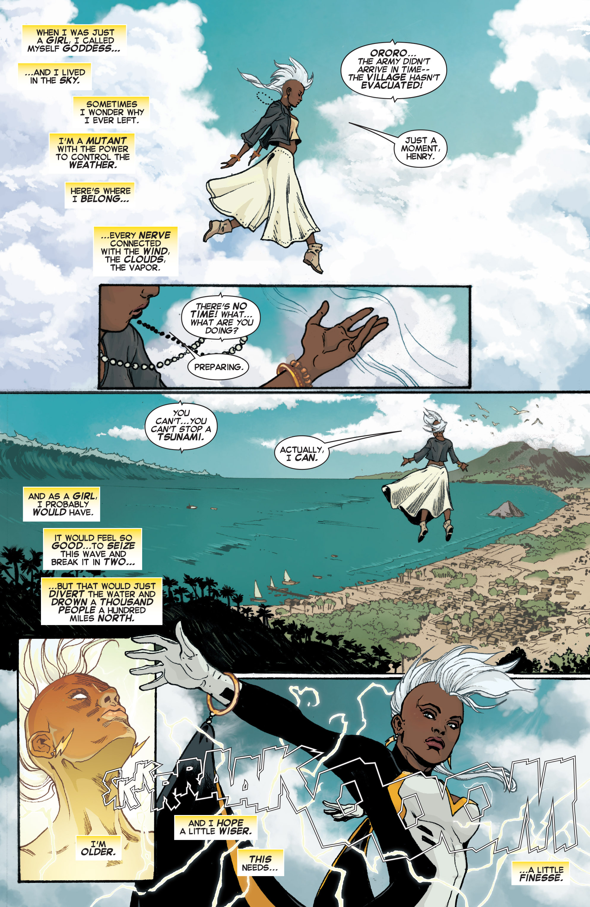 Read online Storm comic -  Issue #1 - 2