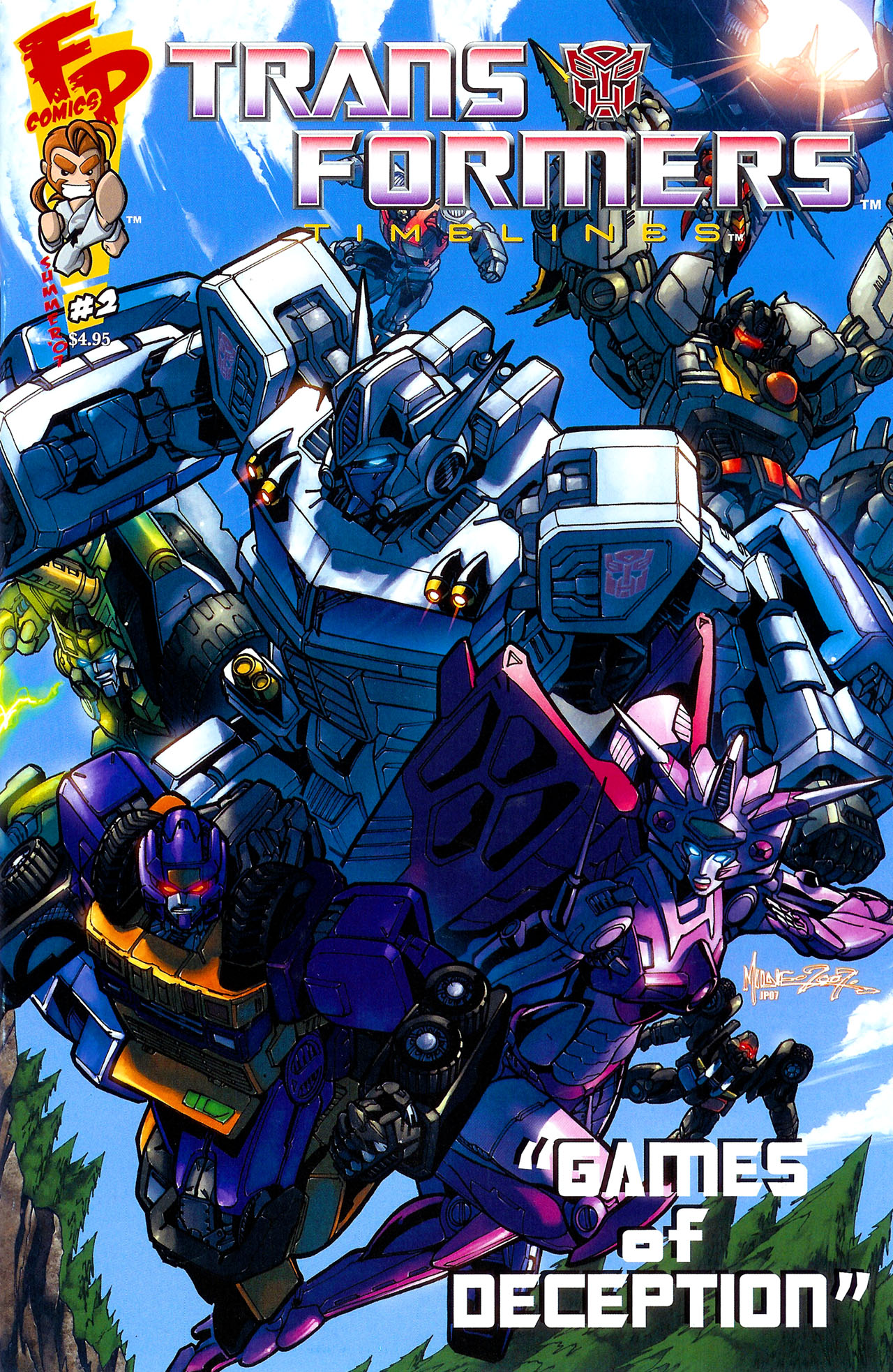 Read online Transformers: Timelines comic -  Issue #2 - 1
