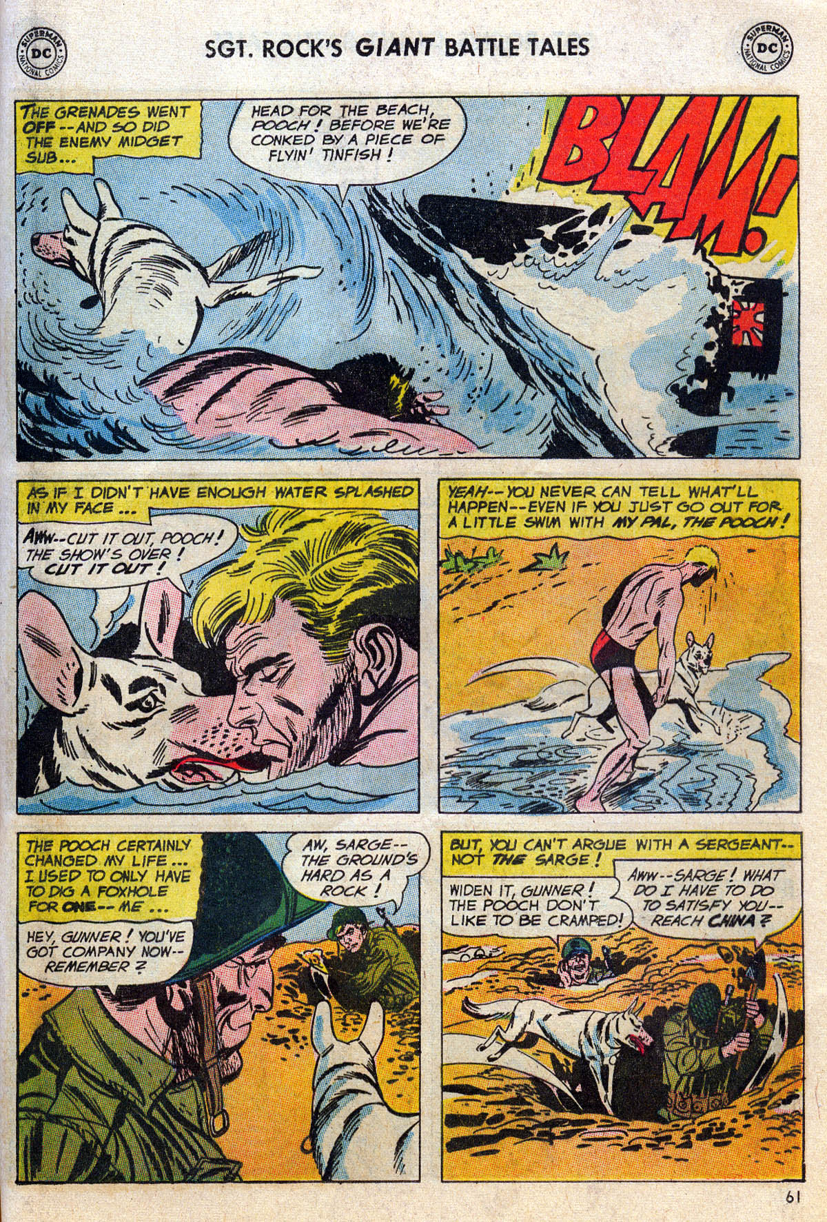Read online Our Army at War (1952) comic -  Issue #164 - 62