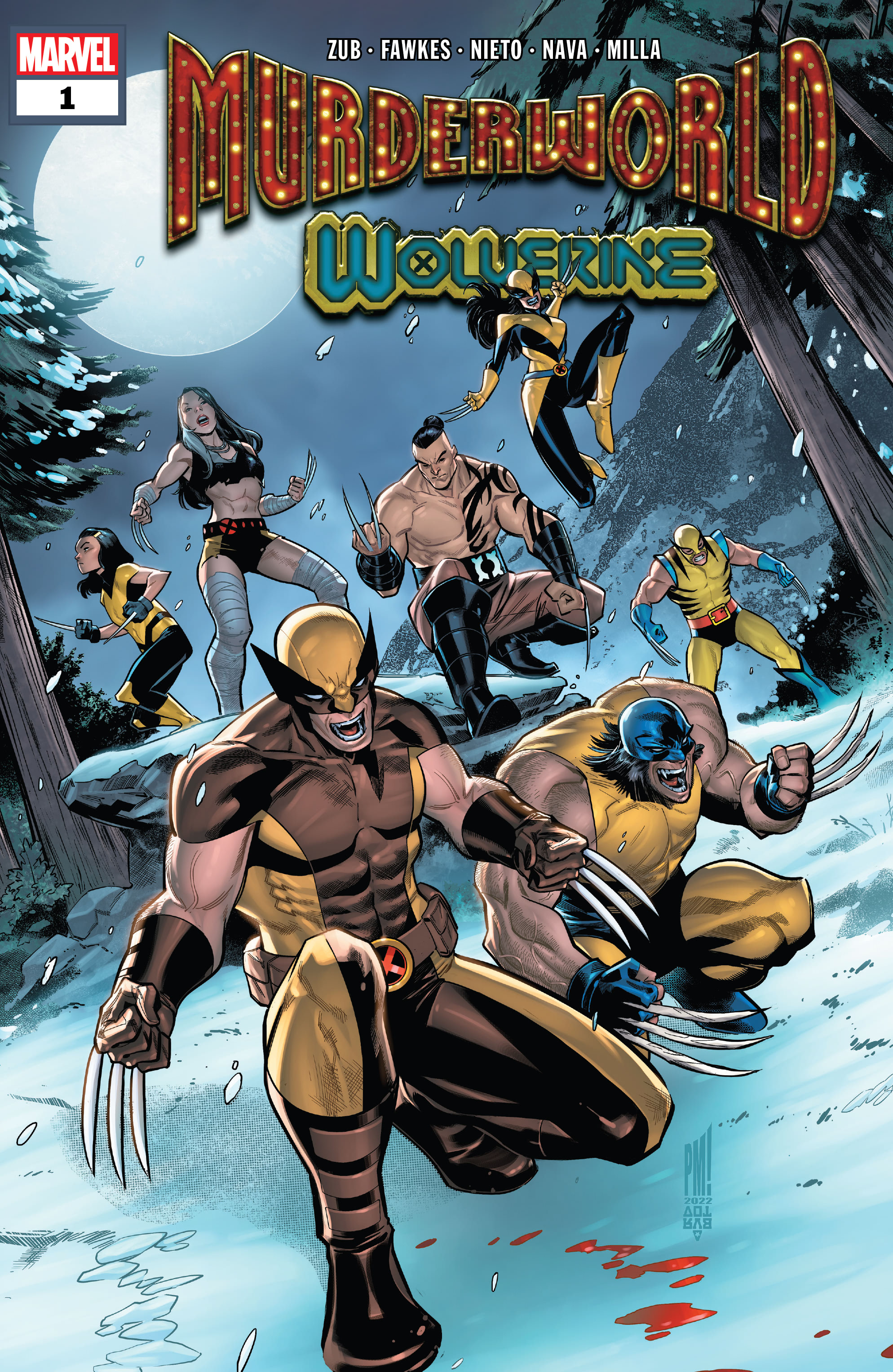 Read online Murderworld: Wolverine comic -  Issue #1 - 1