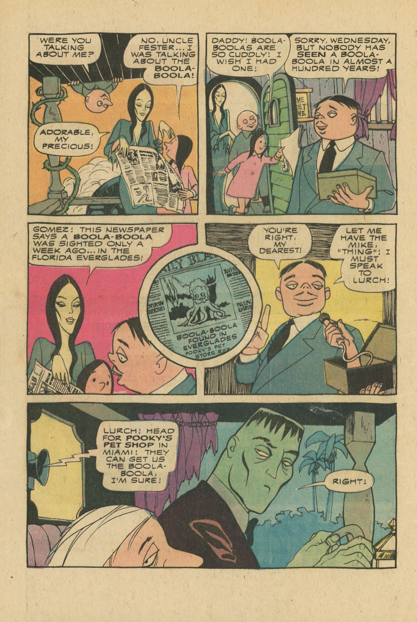 Read online The Addams Family comic -  Issue #1 - 4