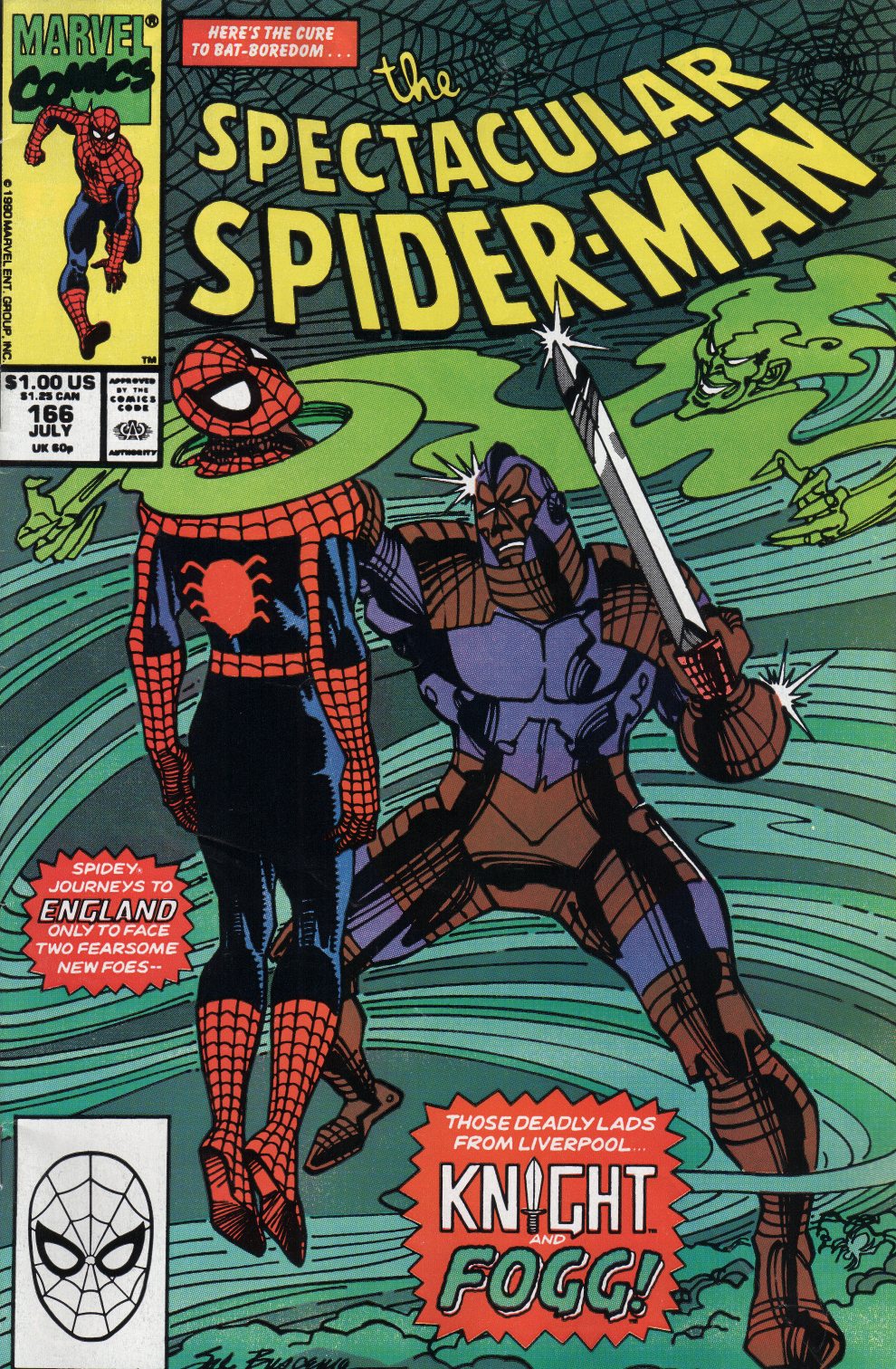 Read online The Spectacular Spider-Man (1976) comic -  Issue #166 - 1