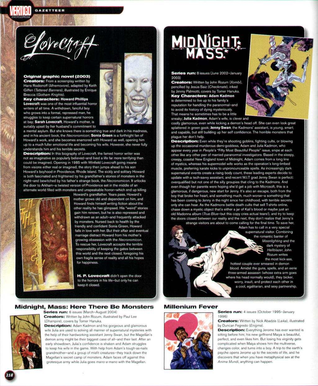 Read online The Vertigo Encyclopedia comic -  Issue # TPB (Part 3) - 18