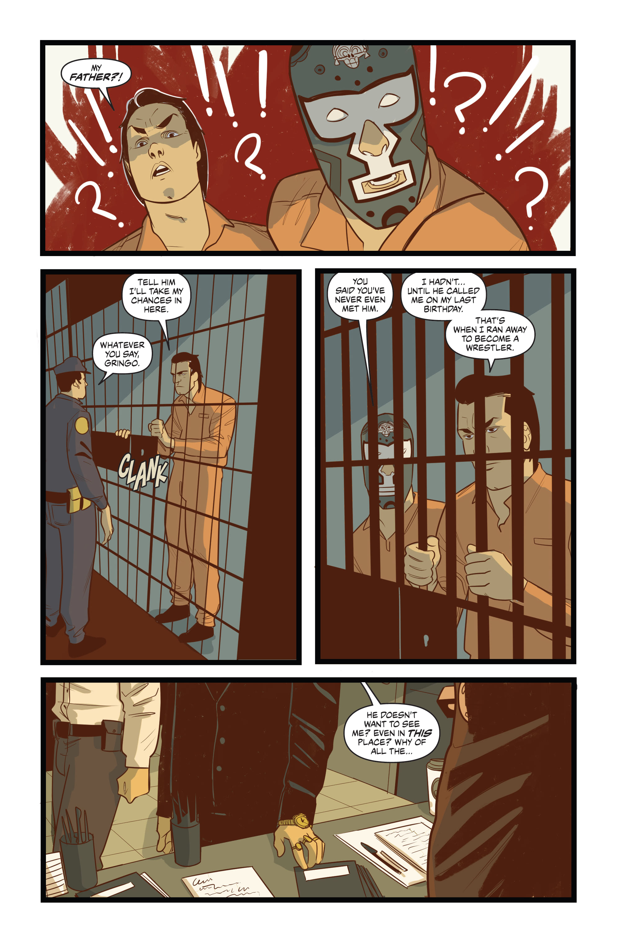 Read online Over the Ropes comic -  Issue # _TPB - 84