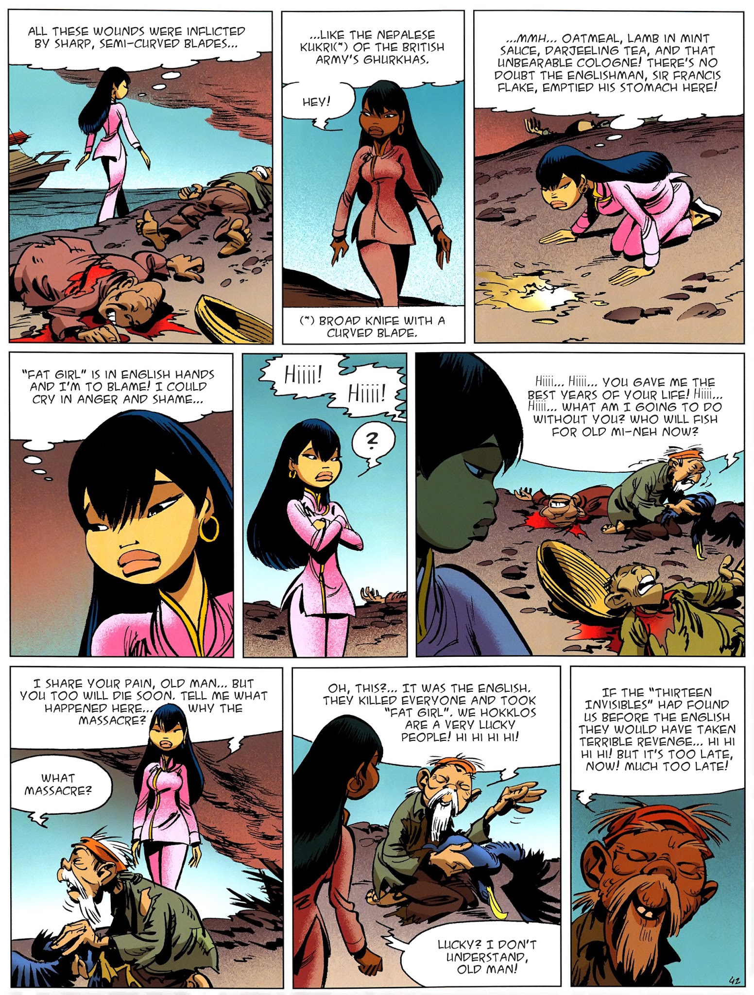 Read online Tigresse Blanche comic -  Issue #1 - 45