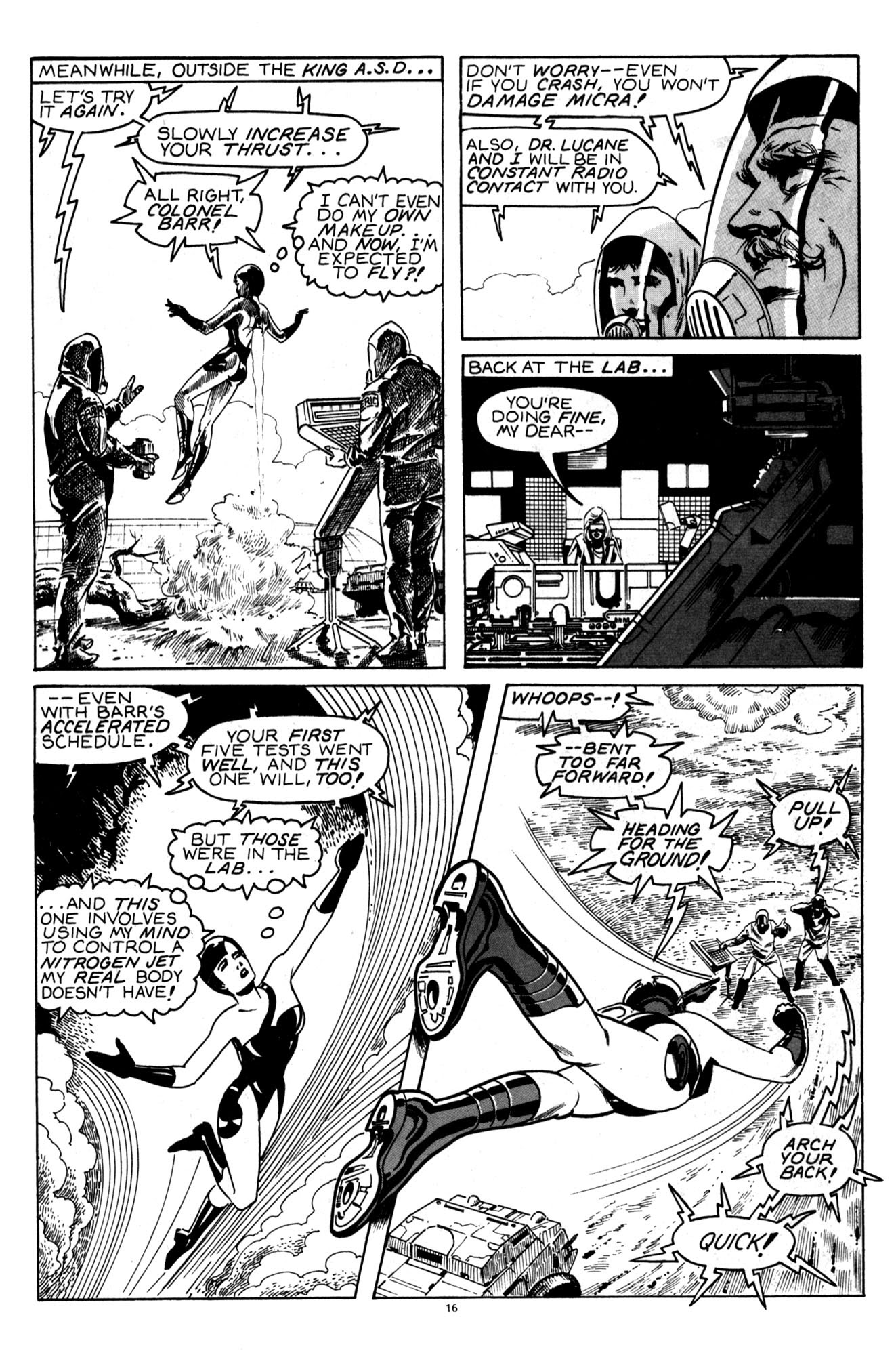 Read online MICRA: Mind Controlled Remote Automaton comic -  Issue #2 - 18