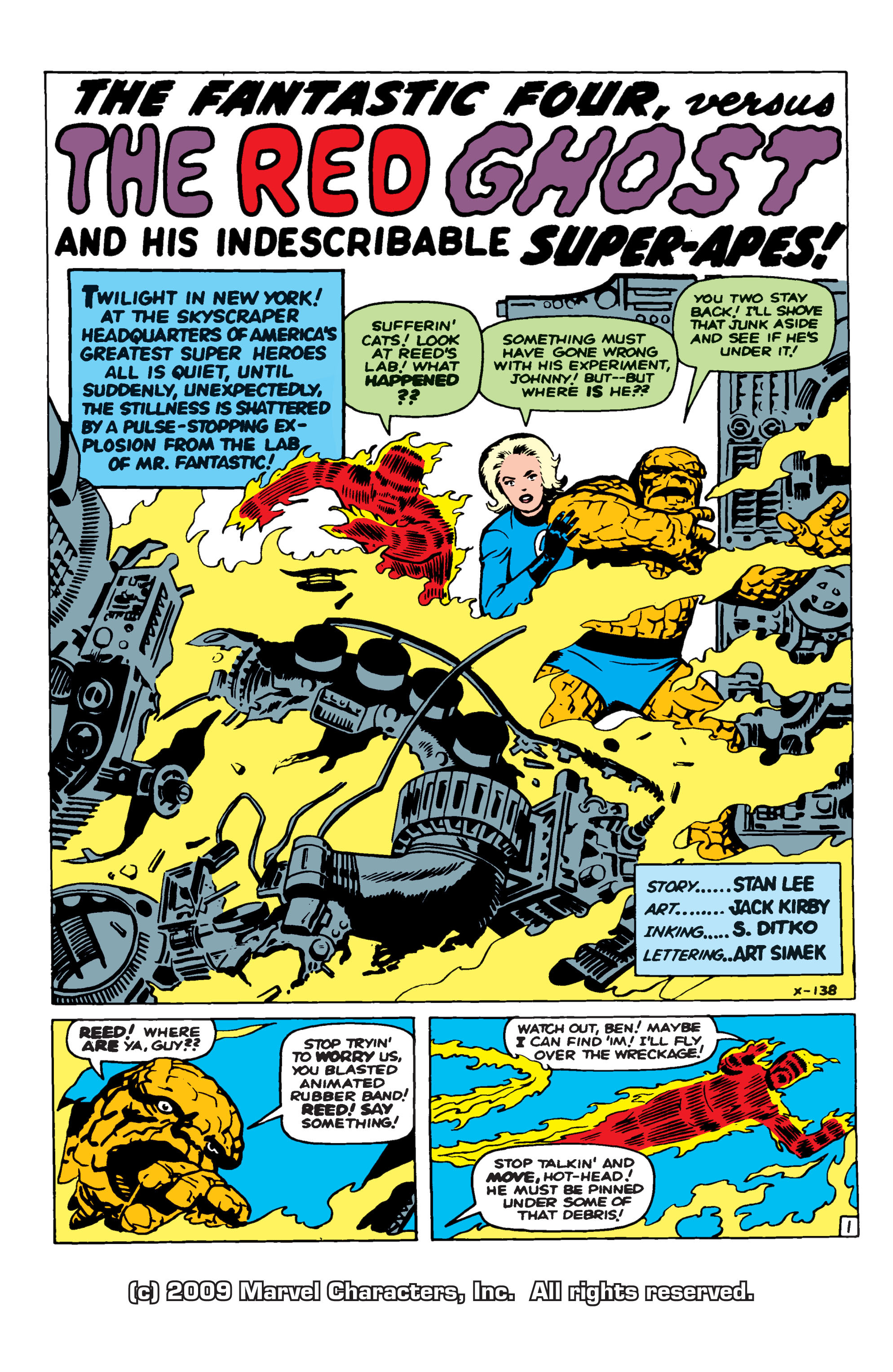 Read online Fantastic Four (1961) comic -  Issue #13 - 2