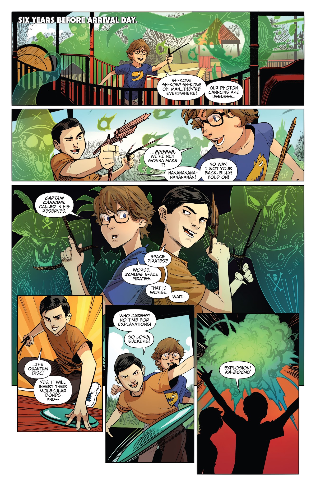 Read online Saban's Go Go Power Rangers comic -  Issue #3 - 3