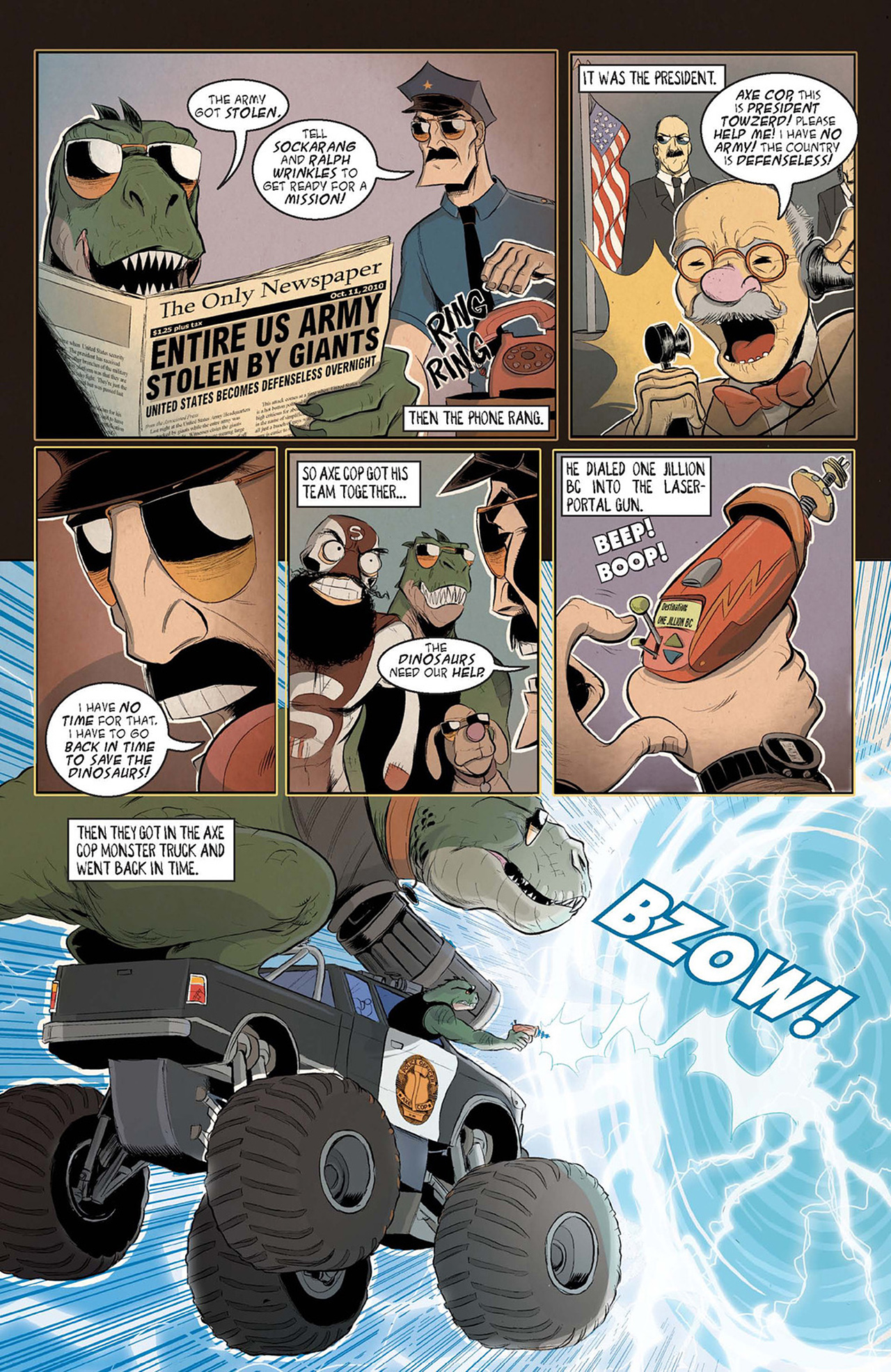 Read online Axe Cop comic -  Issue # TPB 2 - 29