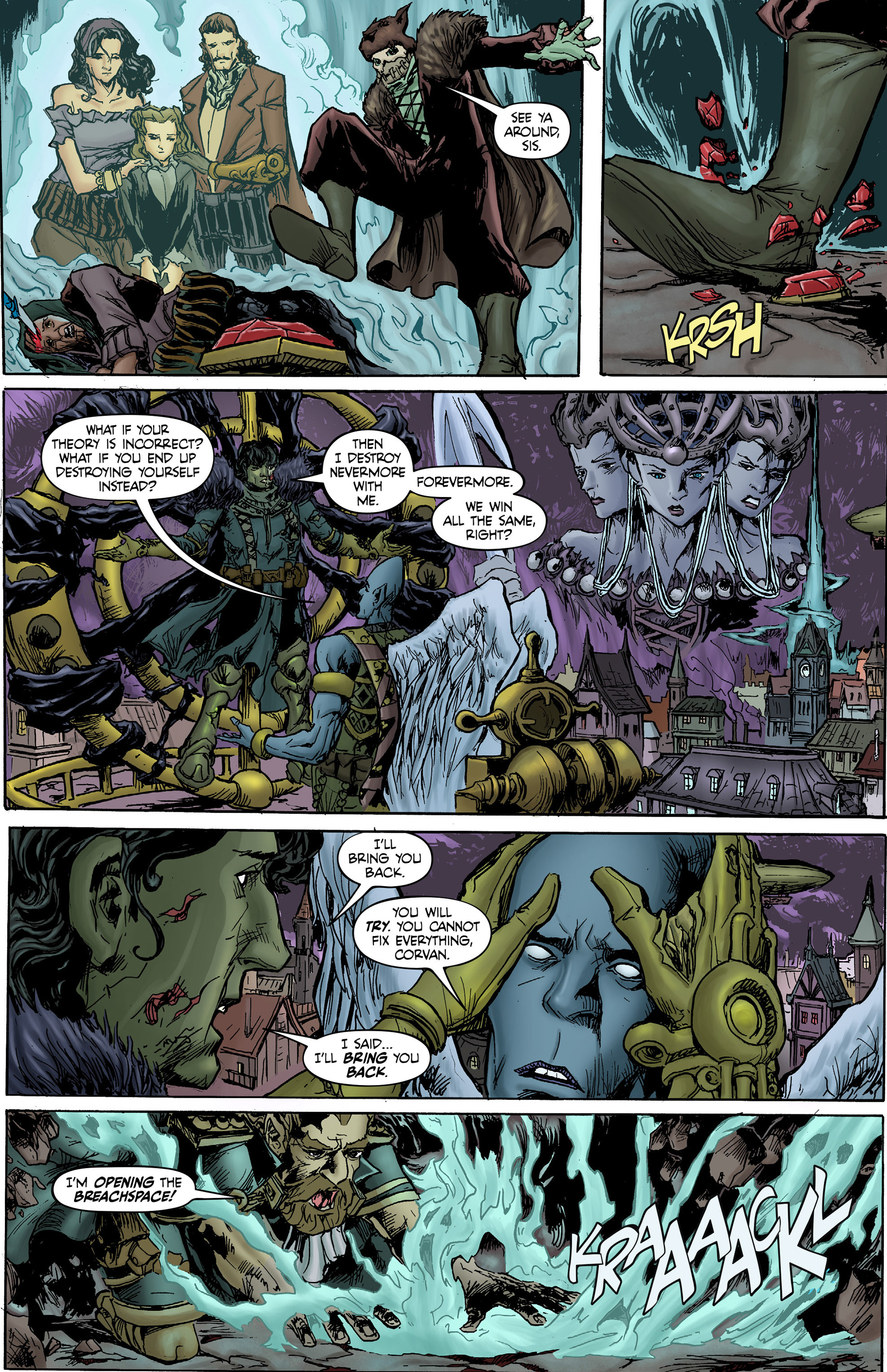 Read online Raven Nevermore comic -  Issue #9 - 29