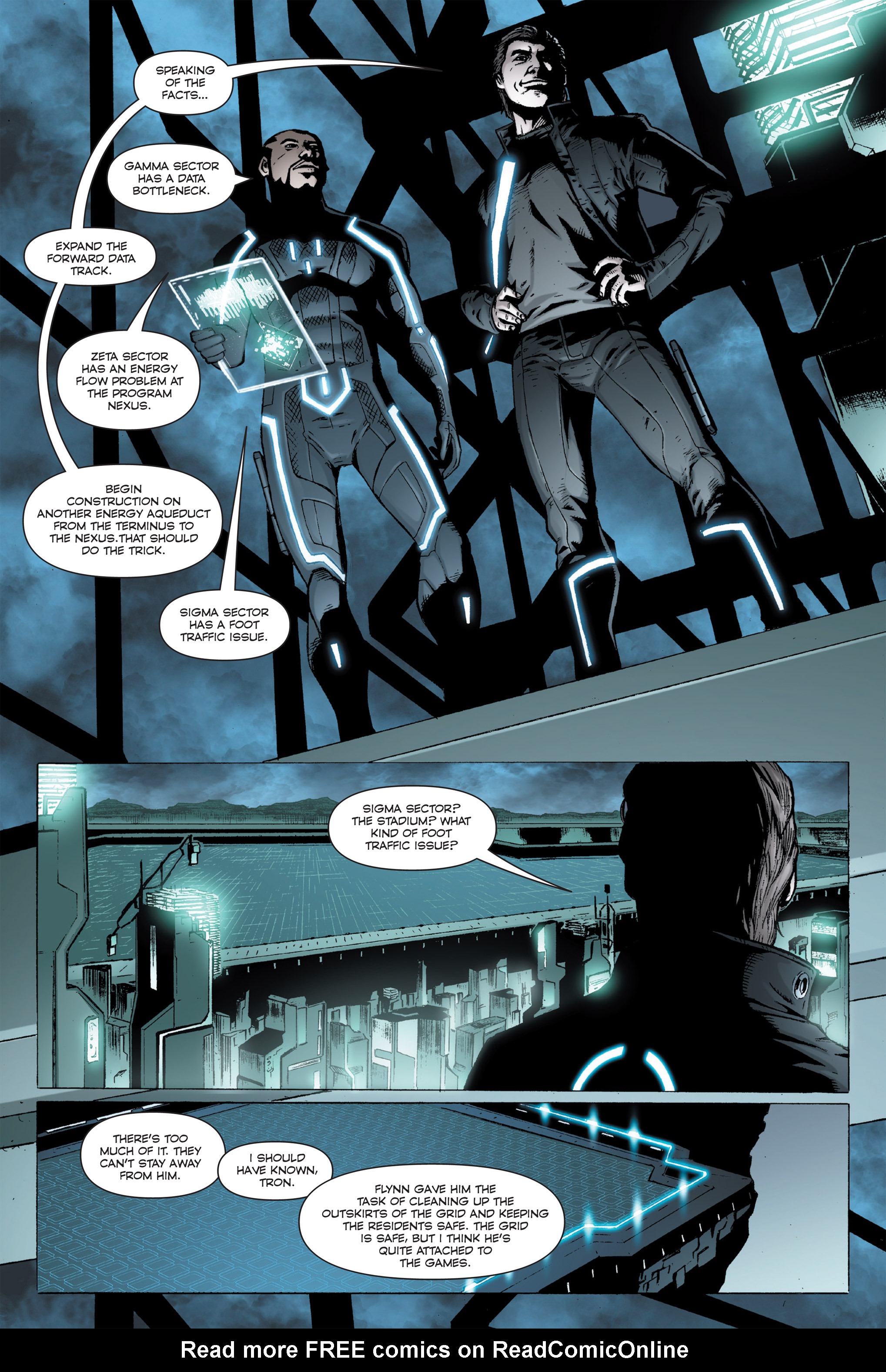 Read online TRON: Betrayal comic -  Issue # TPB - 28