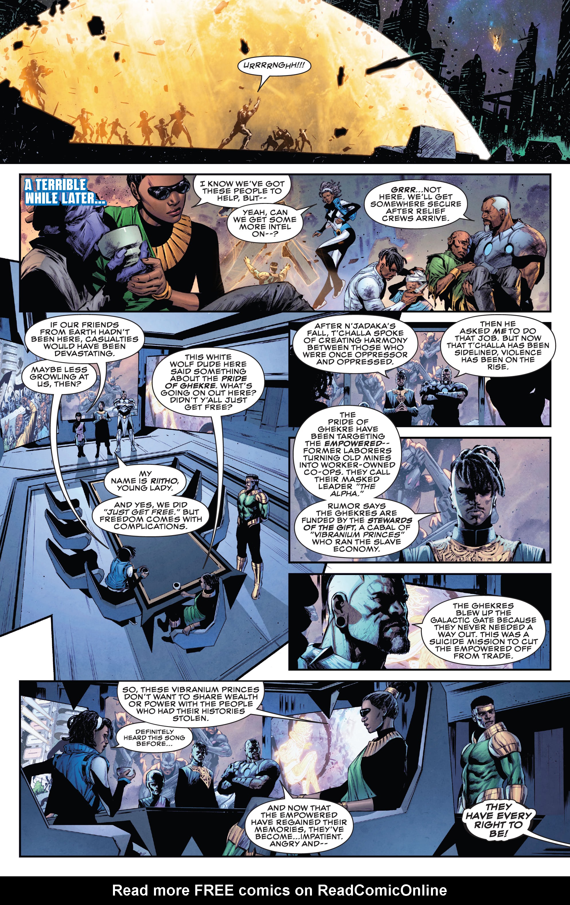 Read online Wakanda comic -  Issue #2 - 7