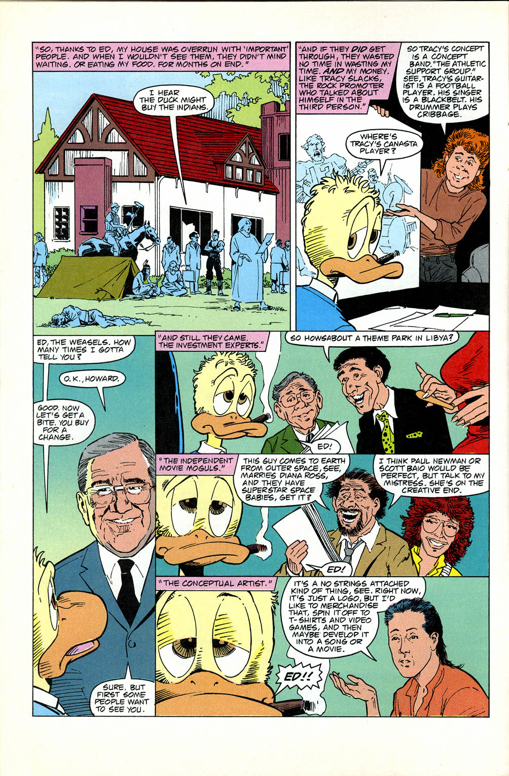Read online Howard the Duck (1976) comic -  Issue #33 - 10
