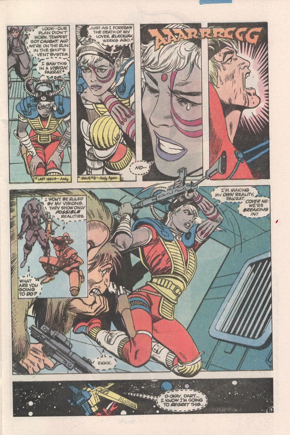 Read online Atari Force (1984) comic -  Issue #7 - 4