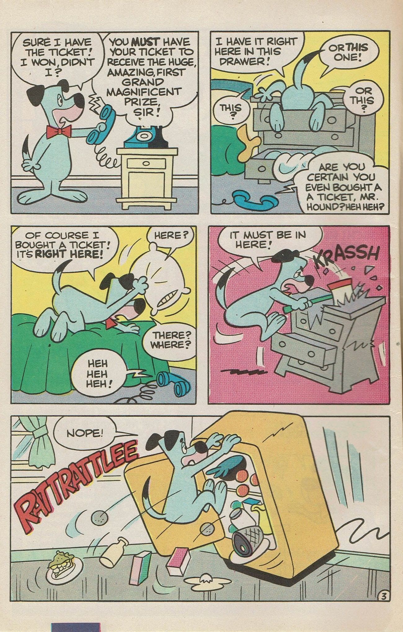 Read online Huckleberry Hound / Quick Draw McGraw Giant Size Flip Book comic -  Issue # Full - 39