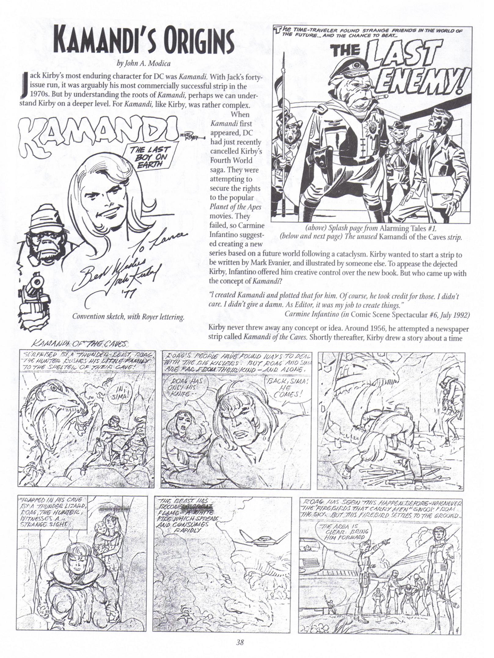 Read online The Jack Kirby Collector comic -  Issue #17 - 37