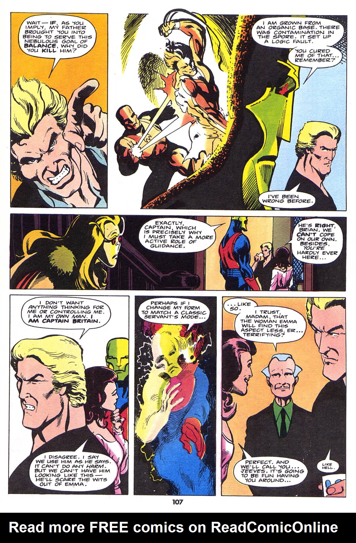 Read online Captain Britain (1988) comic -  Issue # TPB - 107