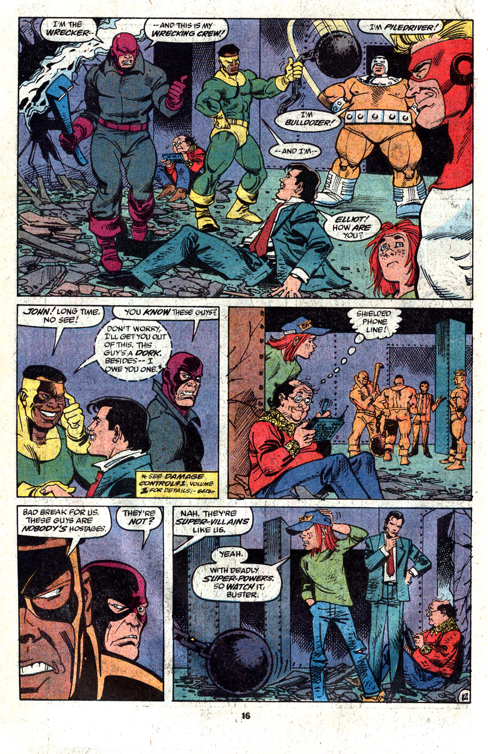 Read online Damage Control (vol. 2) comic -  Issue #1 - 12