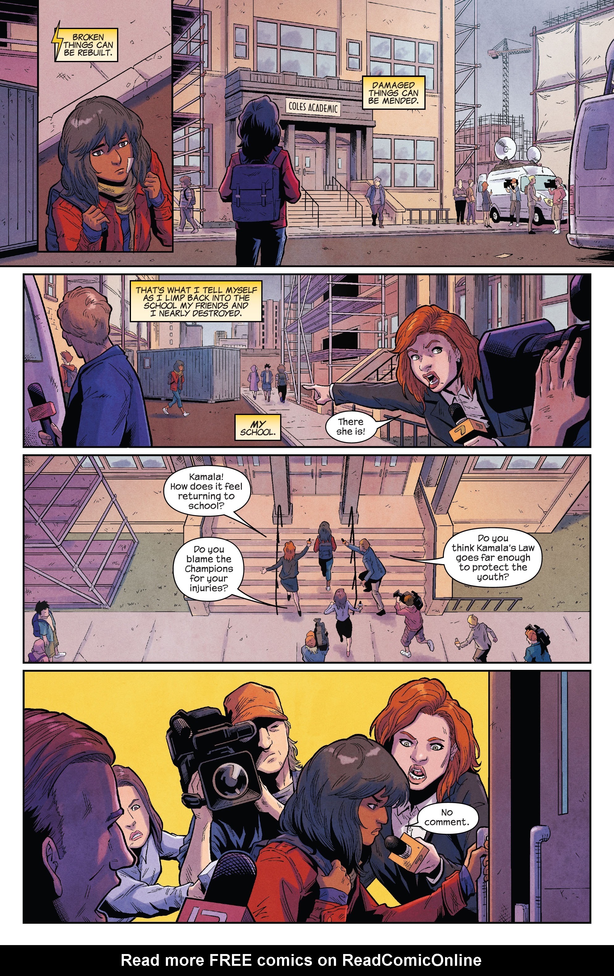 Read online Magnificent Ms. Marvel comic -  Issue #15 - 5