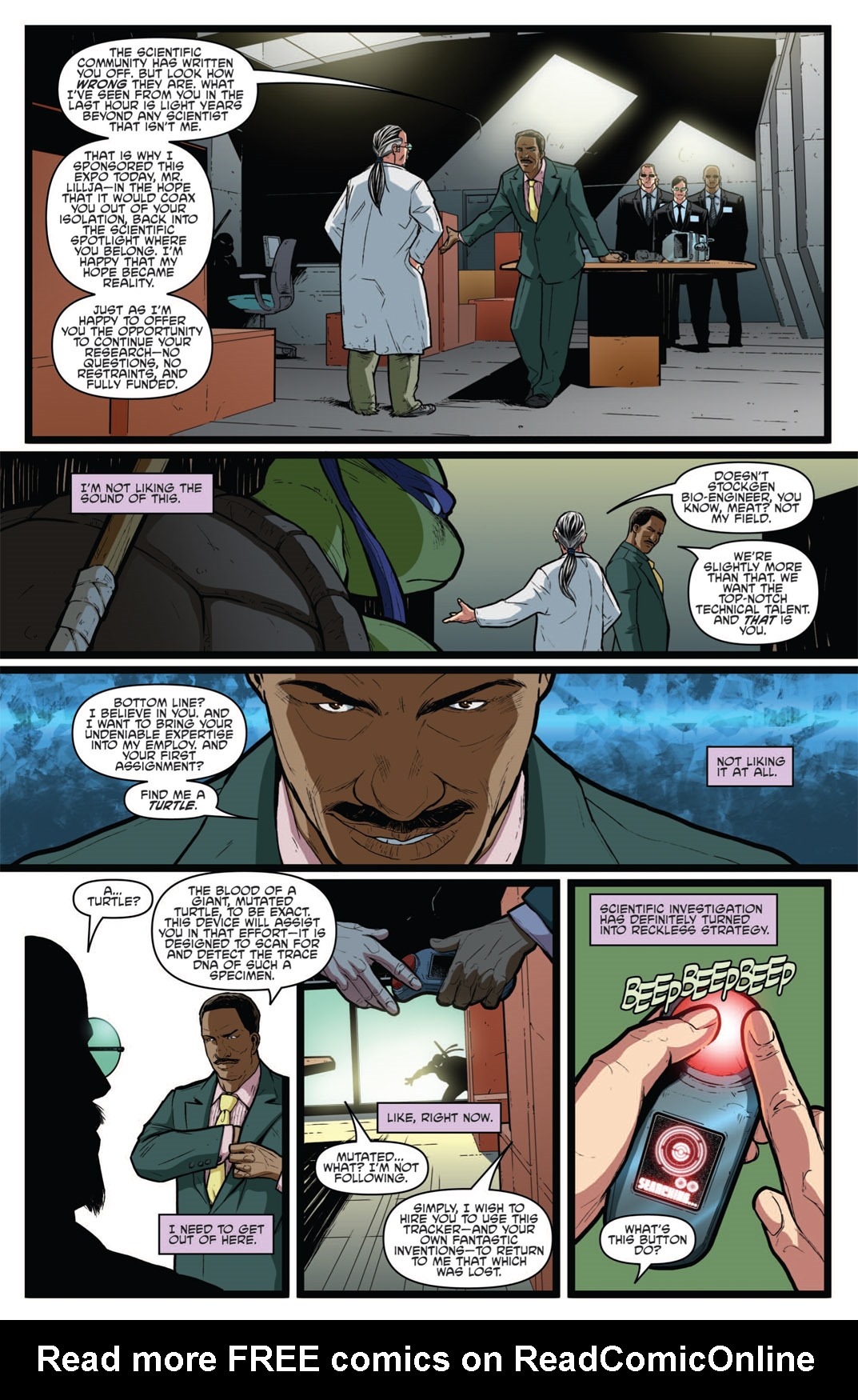 Read online Teenage Mutant Ninja Turtles Micro-Series comic -  Issue #3 - 16