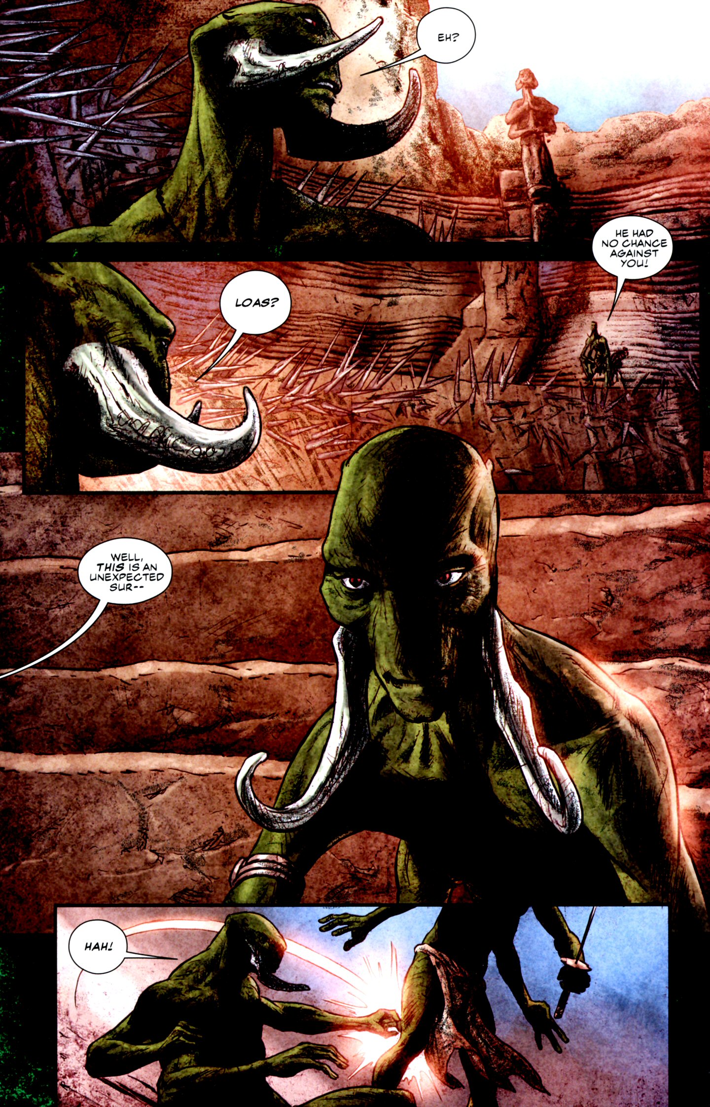 Read online John Carter: The World of Mars comic -  Issue # _TPB - 20