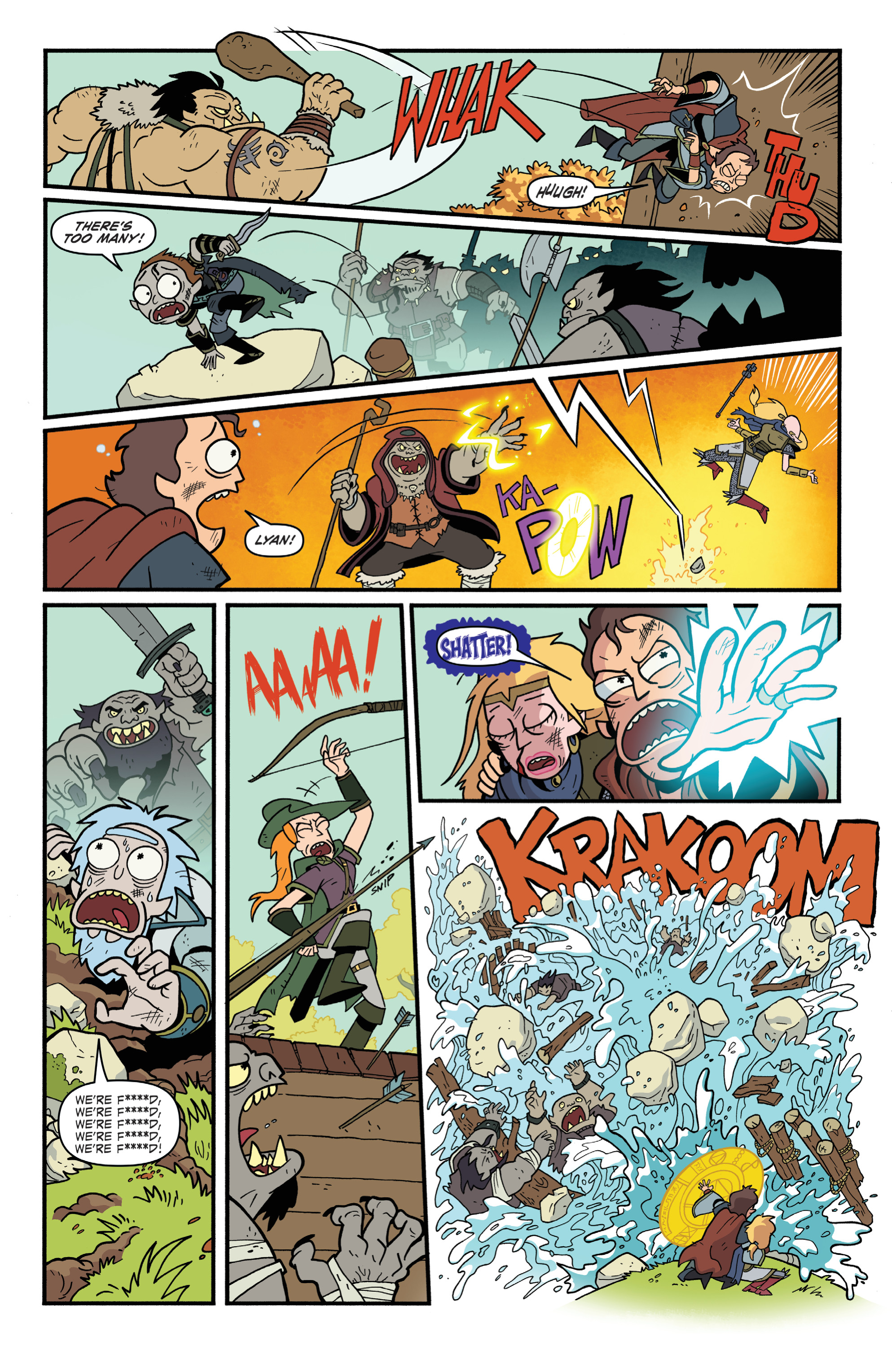 Read online Rick and Morty vs Dungeons & Dragons comic -  Issue # _TPB - 77