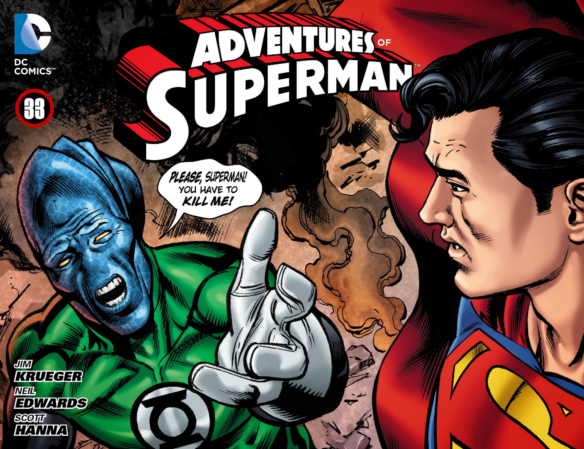 Read online Adventures of Superman [I] comic -  Issue #33 - 1