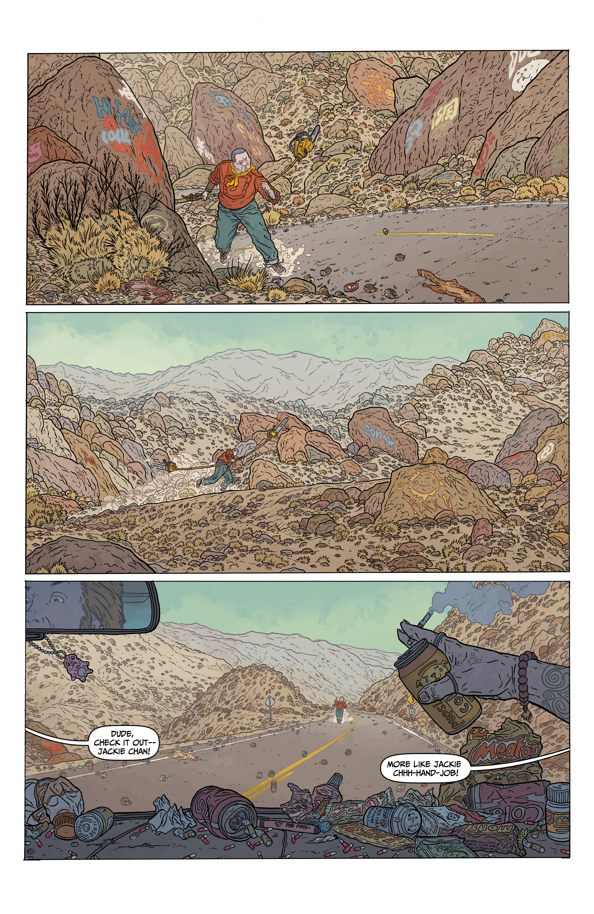 Read online The Shaolin Cowboy: Who'll Stop the Reign? comic -  Issue # _TPB - 19