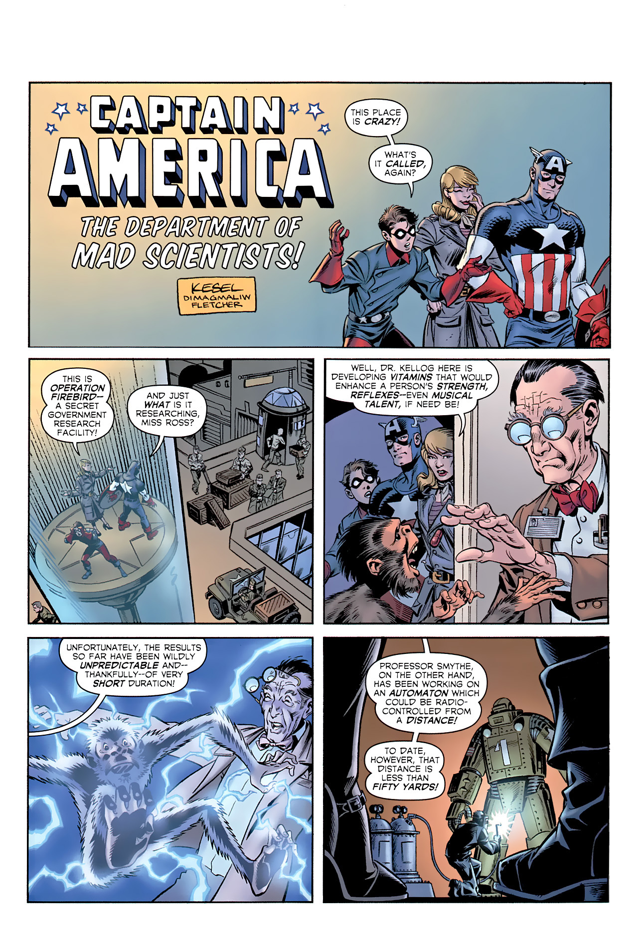 Read online Captain America: The 1940s Newspaper Strip comic -  Issue #1 - 9