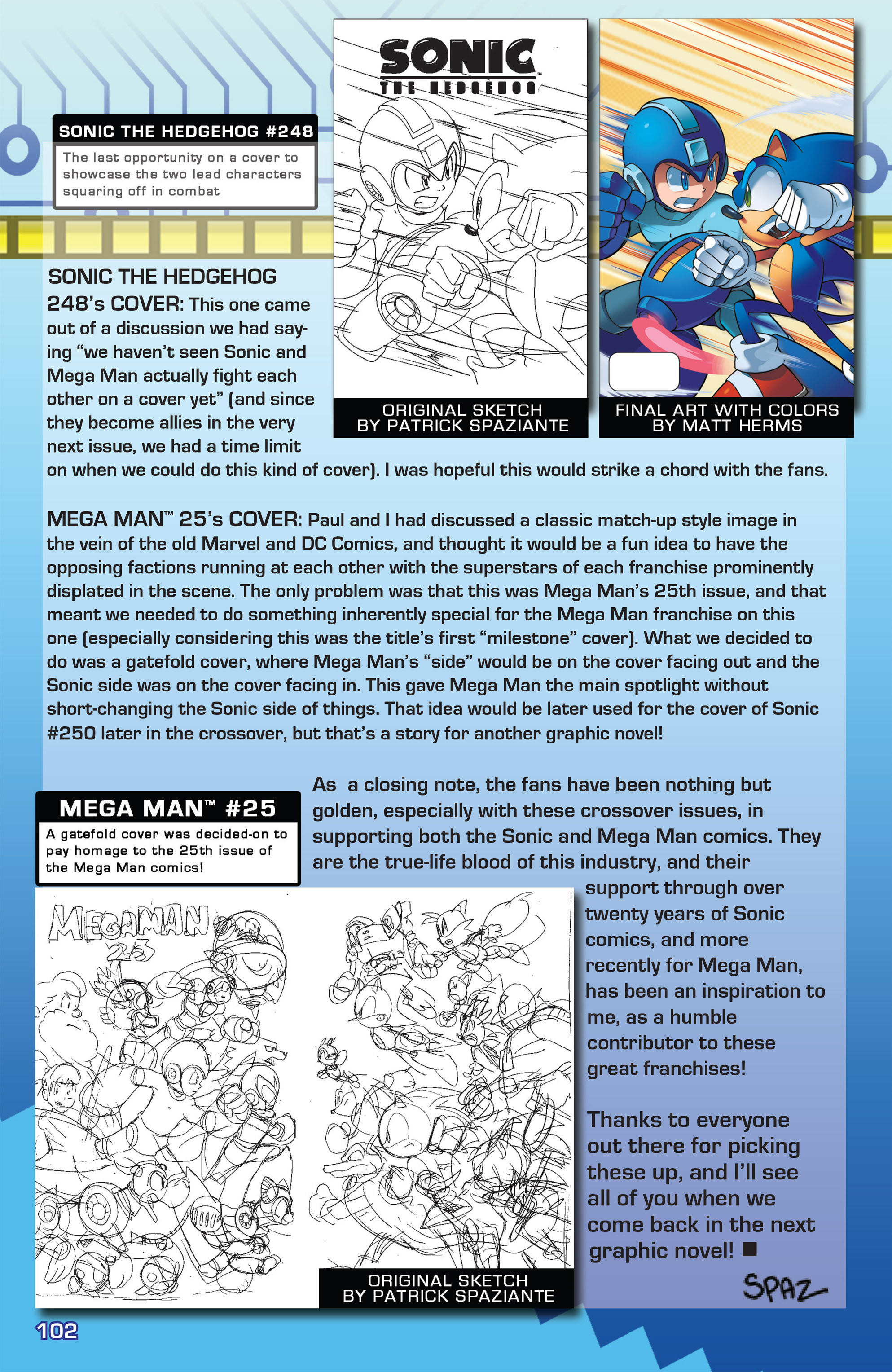 Read online Sonic Mega Man Worlds Collide comic -  Issue # Vol 1 - 124