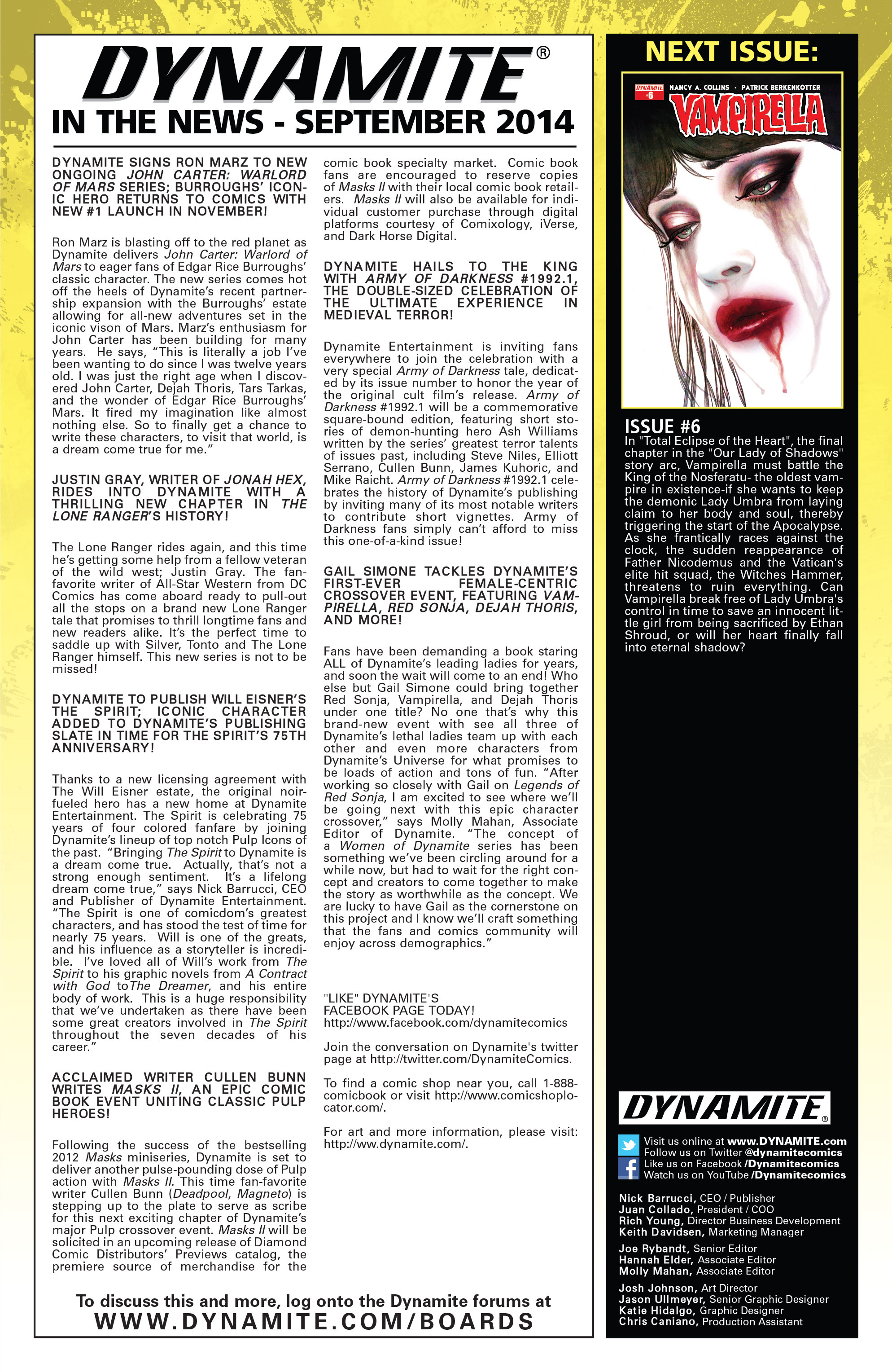 Read online Vampirella (2014) comic -  Issue #5 - 26
