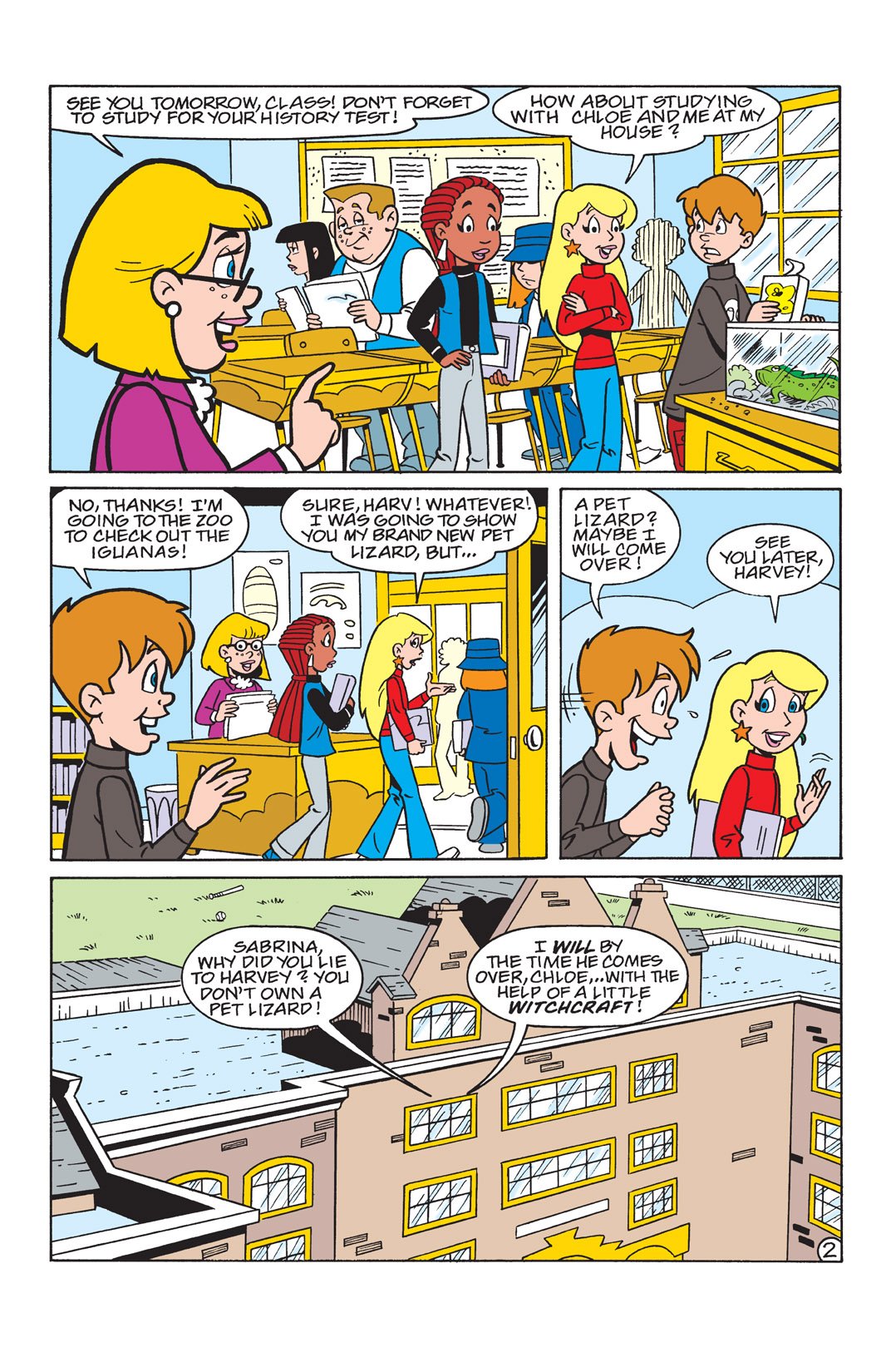 Read online Sabrina the Teenage Witch (2000) comic -  Issue #29 - 21