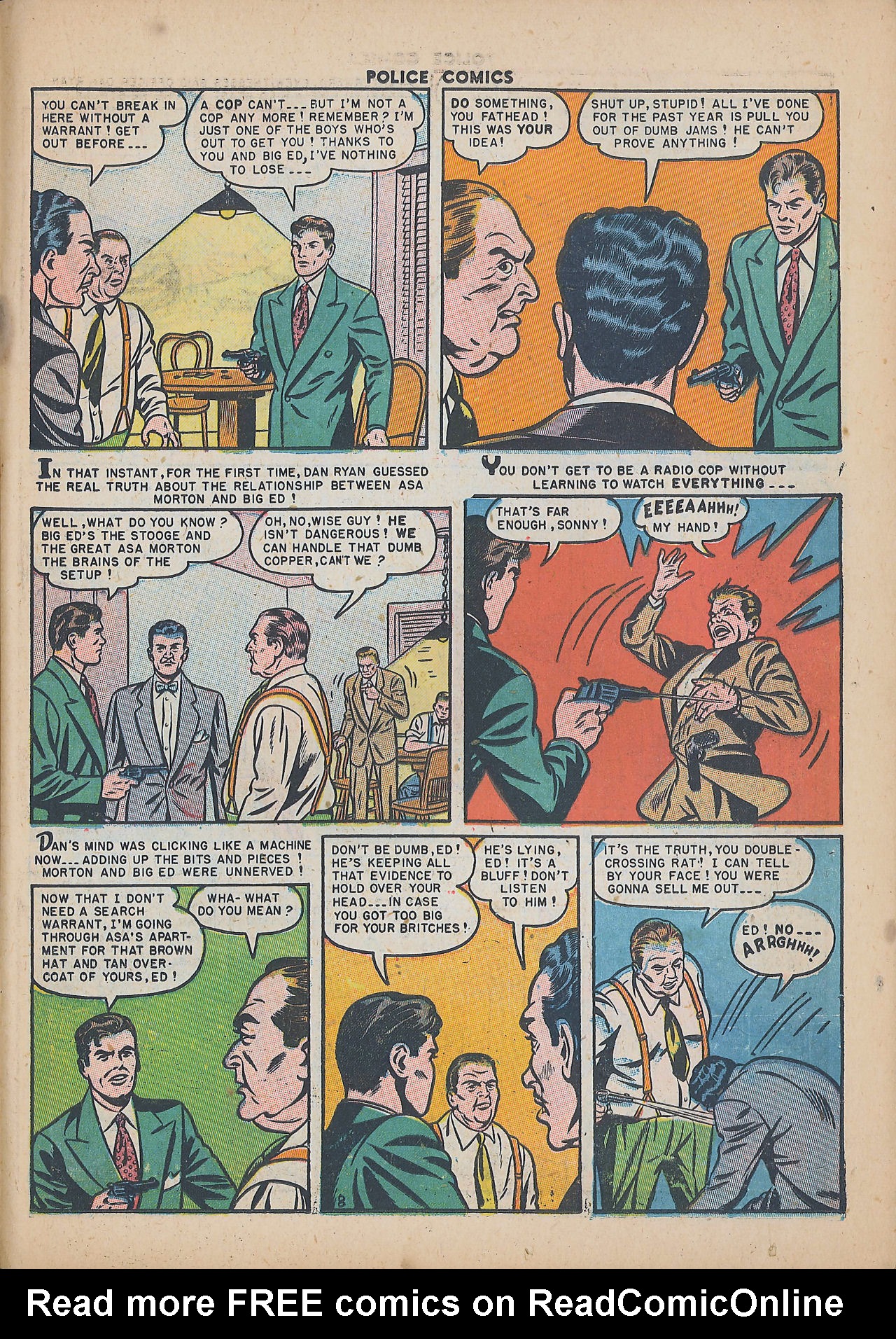 Read online Police Comics comic -  Issue #102 - 31