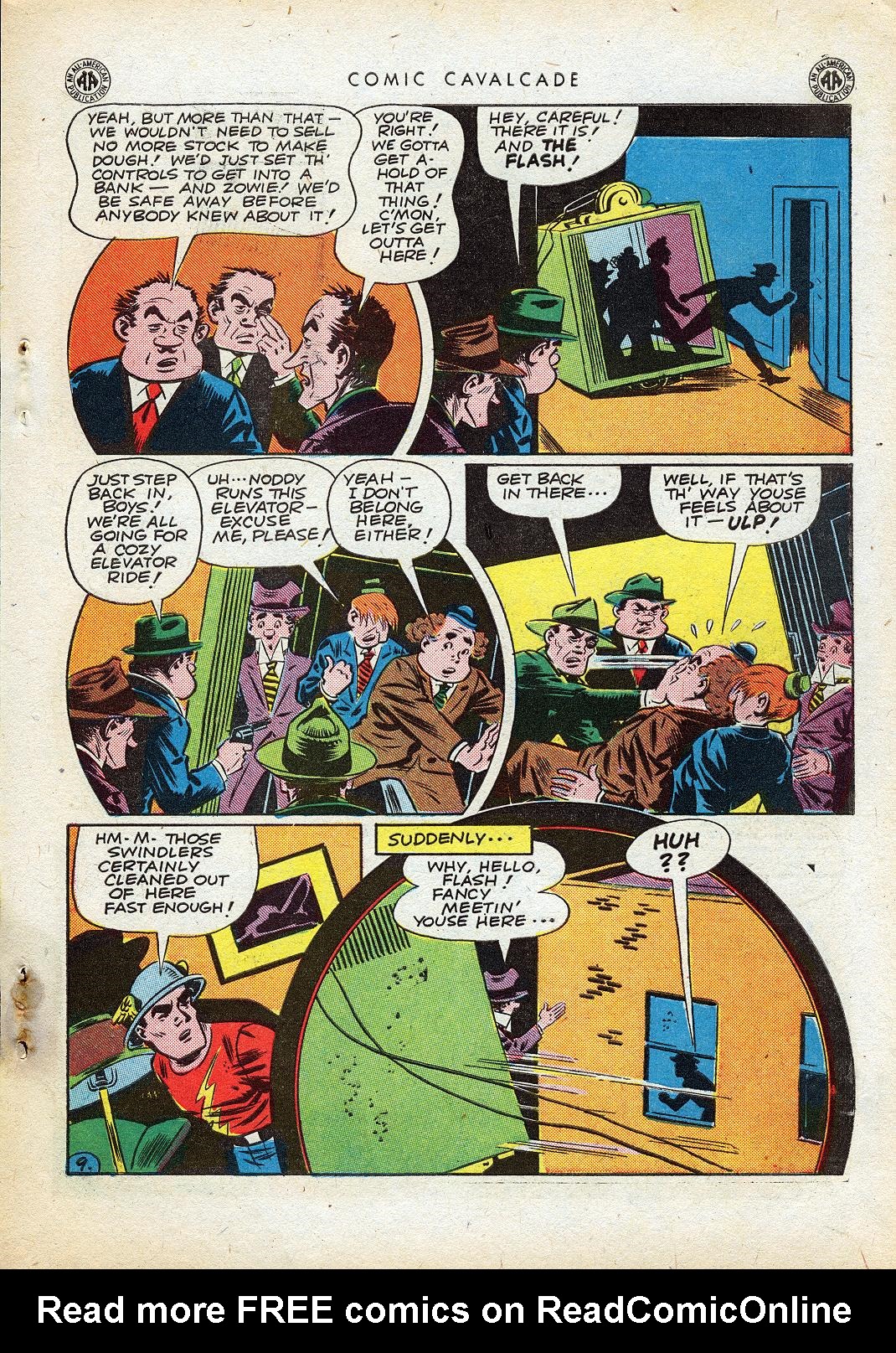 Read online Comic Cavalcade comic -  Issue #10 - 78