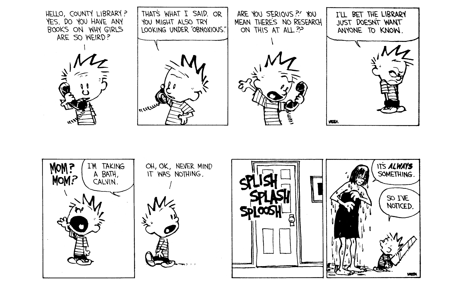 Read online Calvin and Hobbes comic -  Issue #8 - 163