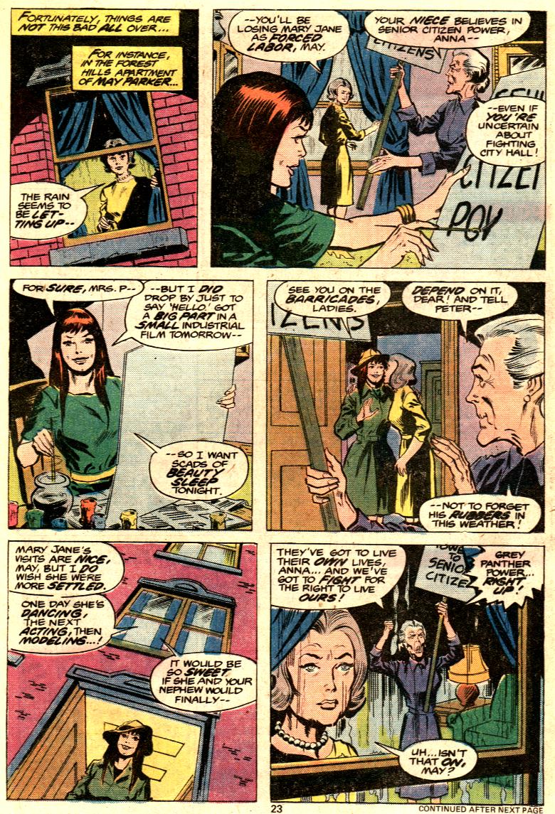 Read online The Spectacular Spider-Man (1976) comic -  Issue #7 - 14